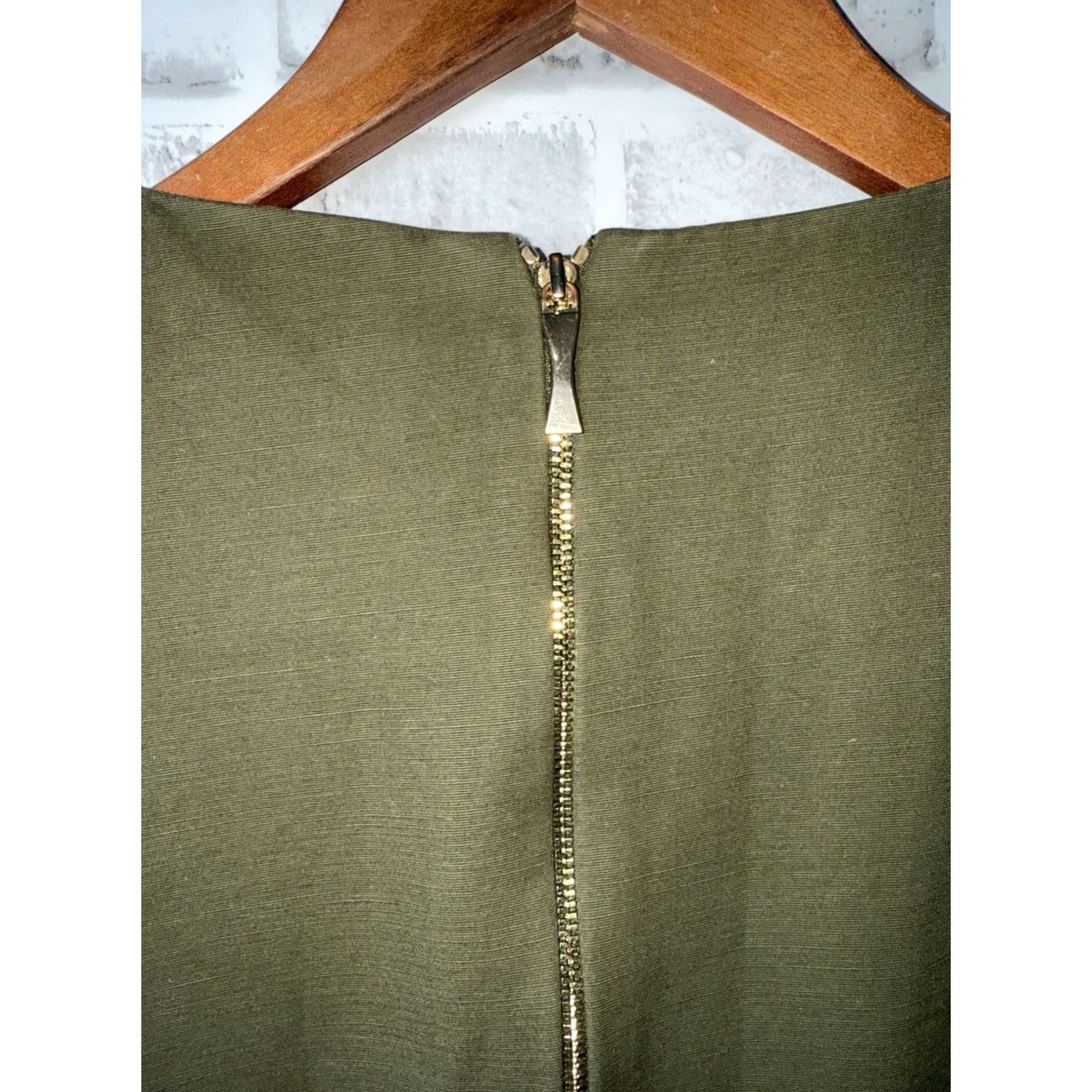 Vintage Kate Spade NEW YORK Stretch Cotton Peplum Sheath Dress 10 Womens Size L / US 10 / IT 46 - 6 Thumbnail