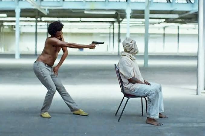 Canvas Childish Gambino "this is america" L/S Tee Size US M / EU 48-50 / 2 - 11 Thumbnail