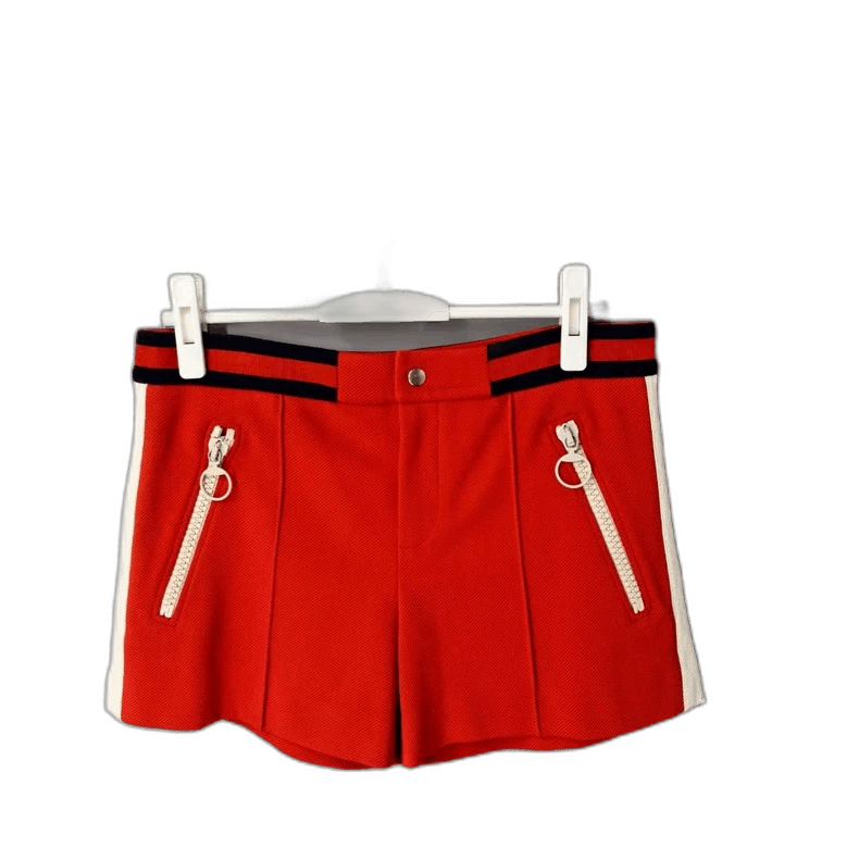 Gucci Red Gucci Sporty Style Shorts-2505 Size US 30 / EU 46 - 1 Thumbnail