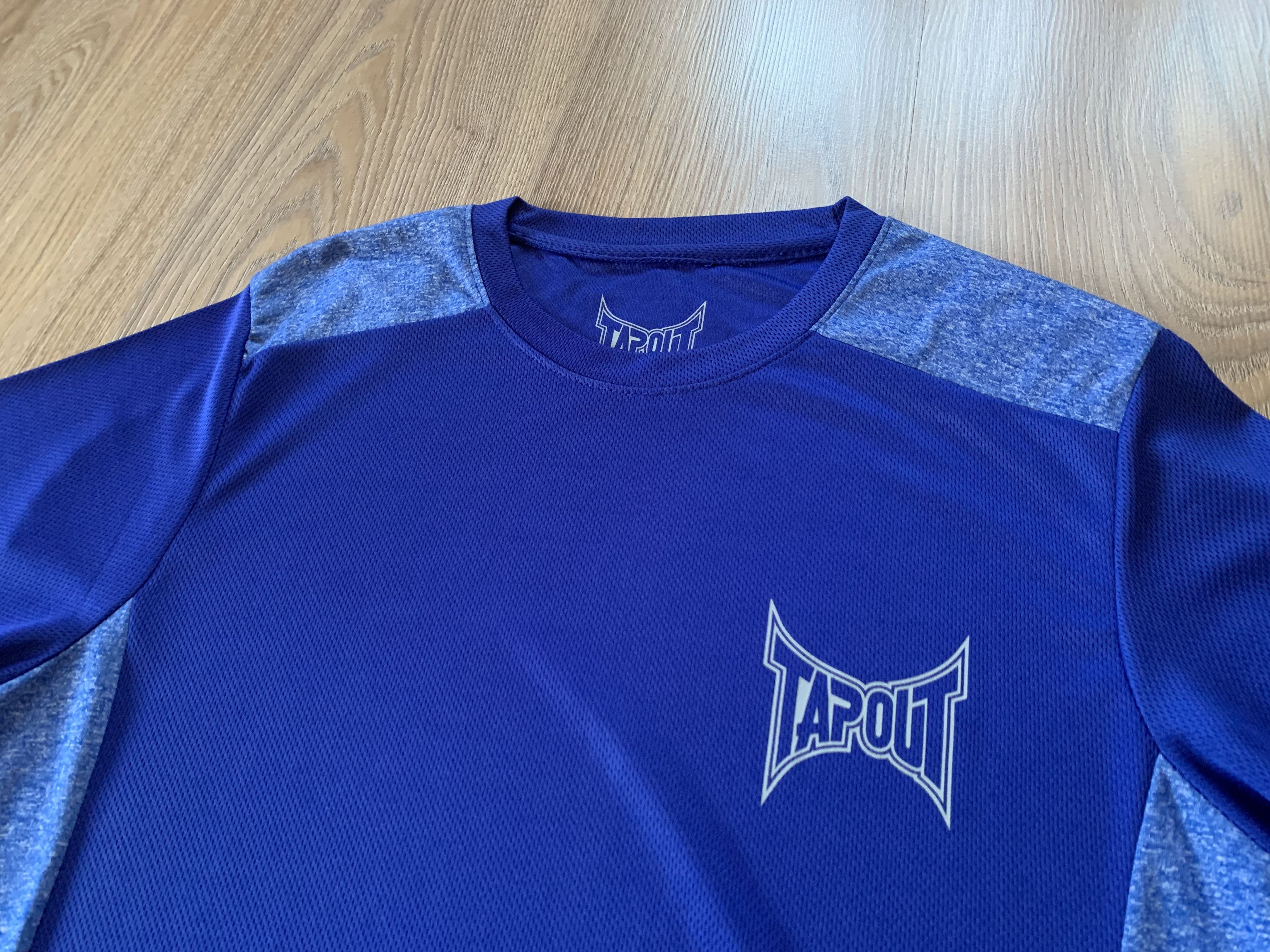 Sports Specialties × Tapout Tapout Mini Logo Blue Training T Shirt Size US S / EU 44-46 / 1 - 4 Thumbnail