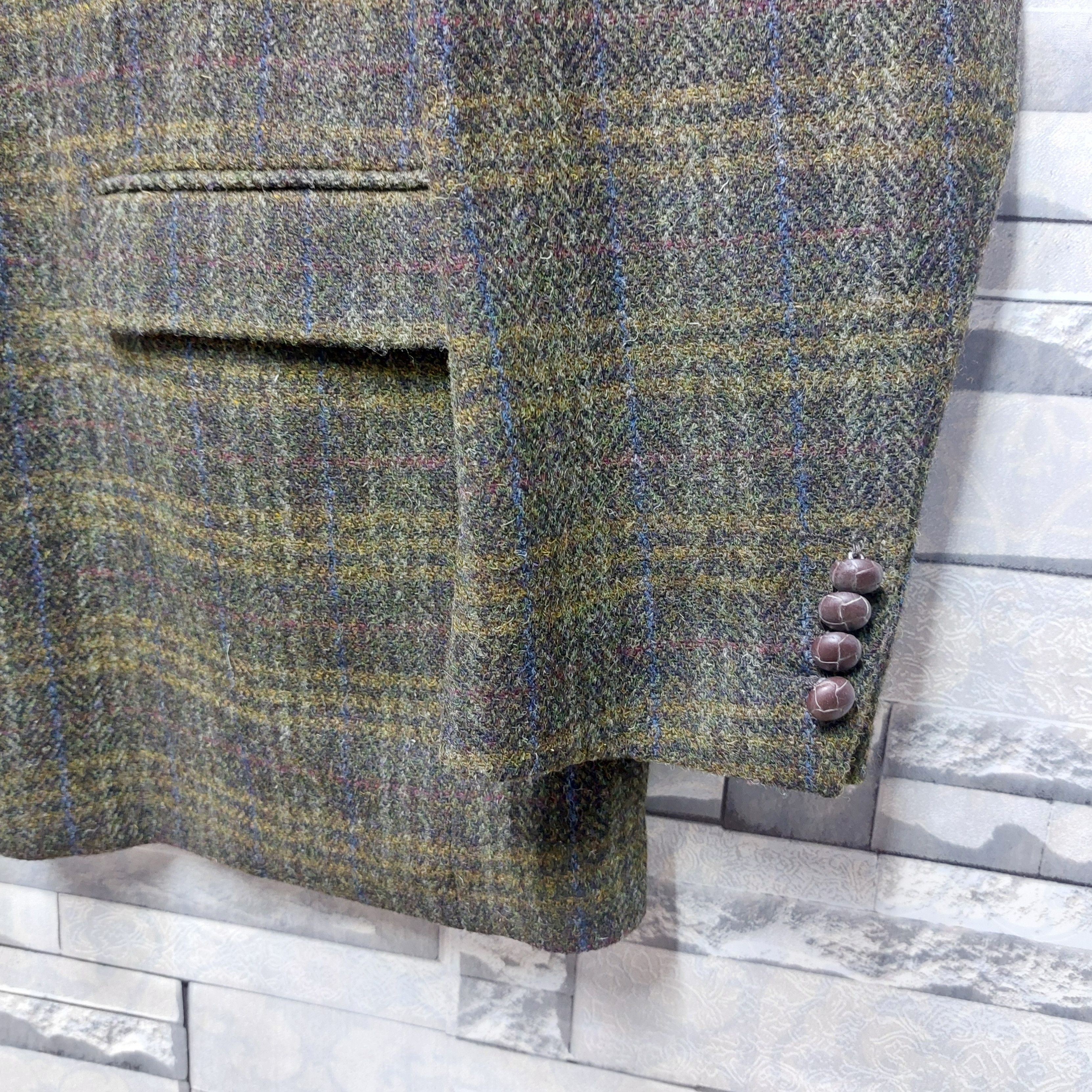 Harris Tweed Harris Tweed Blazer Size US XXL / EU 58 / 5 - 4 Thumbnail