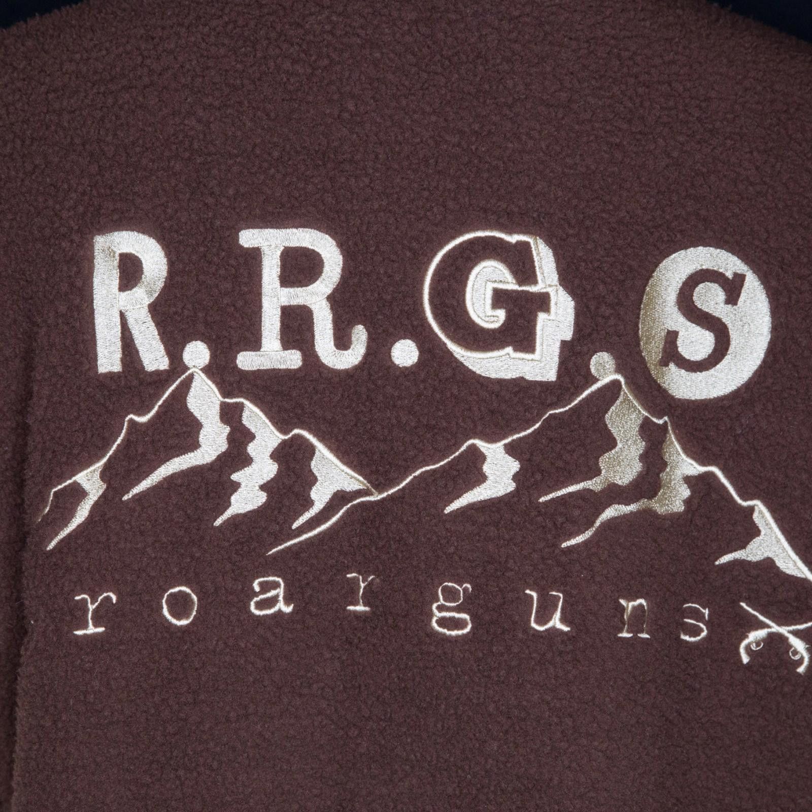 Other Men's RRGS By Roarguns Tan Sherpa Full Zip Jacket Sz Large Size US L / EU 52-54 / 3 - 6 Thumbnail