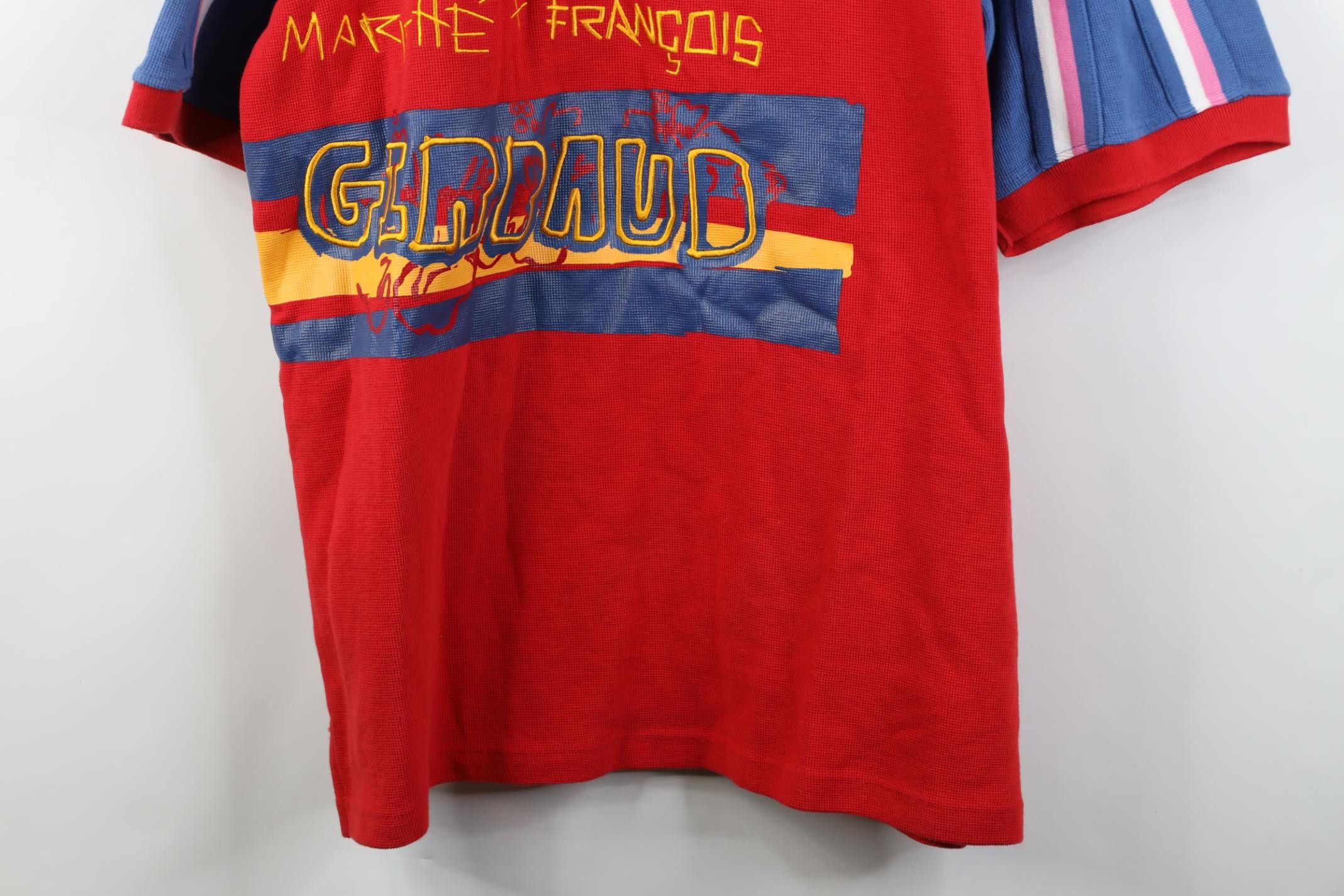 Marithe + Francois Girbaud Deadstock Vintage 90s Marithe Francois Girbaud Knit T-Shirt Size US L / EU 52-54 / 3 - 3 Thumbnail