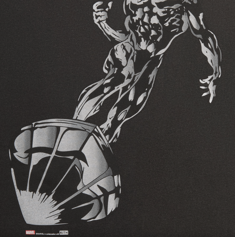 Kith × Marvel Comics Marvel Kith Silver Surfer Vintage Tee Black Size Large Size US L / EU 52-54 / 3 - 4 Thumbnail