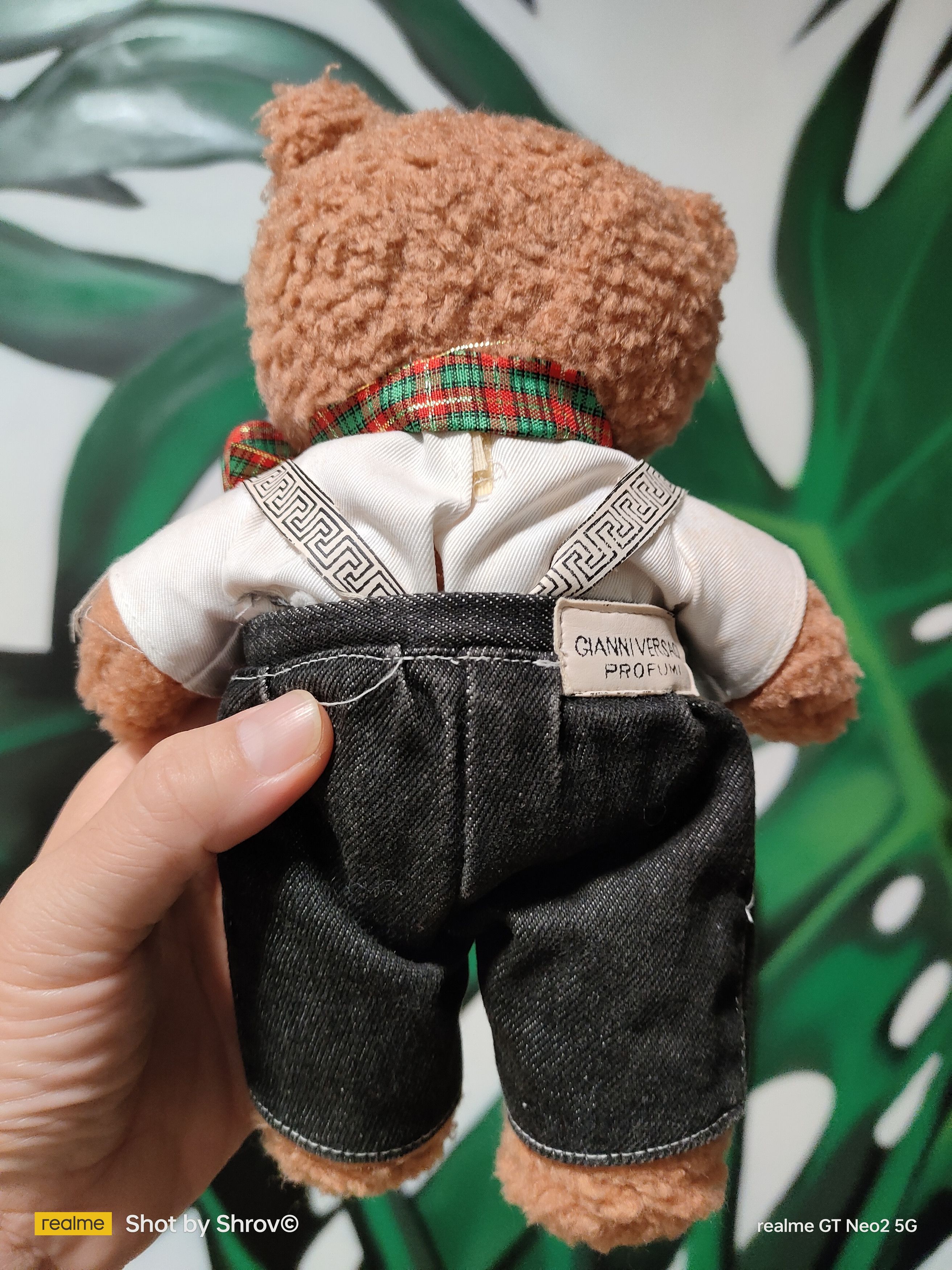 Versace × Versus Versace Vintage Gianni Versace Teddy Bear Plush Toy Cute Size ONE SIZE - 3 Thumbnail