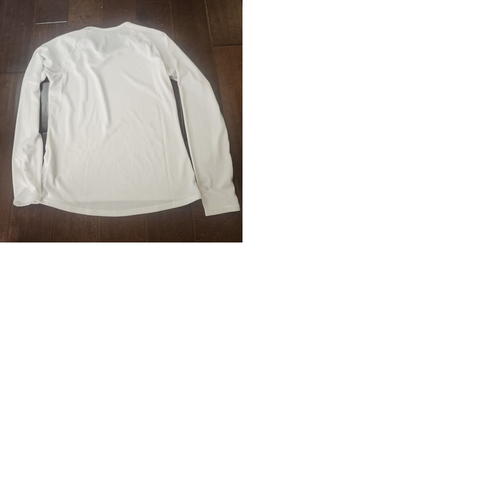 Patagonia Patagonia Capilene Junior M White Long Sleeve Shirt Mens Tee Pullover Baselayer Crew Neck Activewear, Teens, Regular Fit, Polyester Size US M / EU 48-50 / 2 - 10 Thumbnail