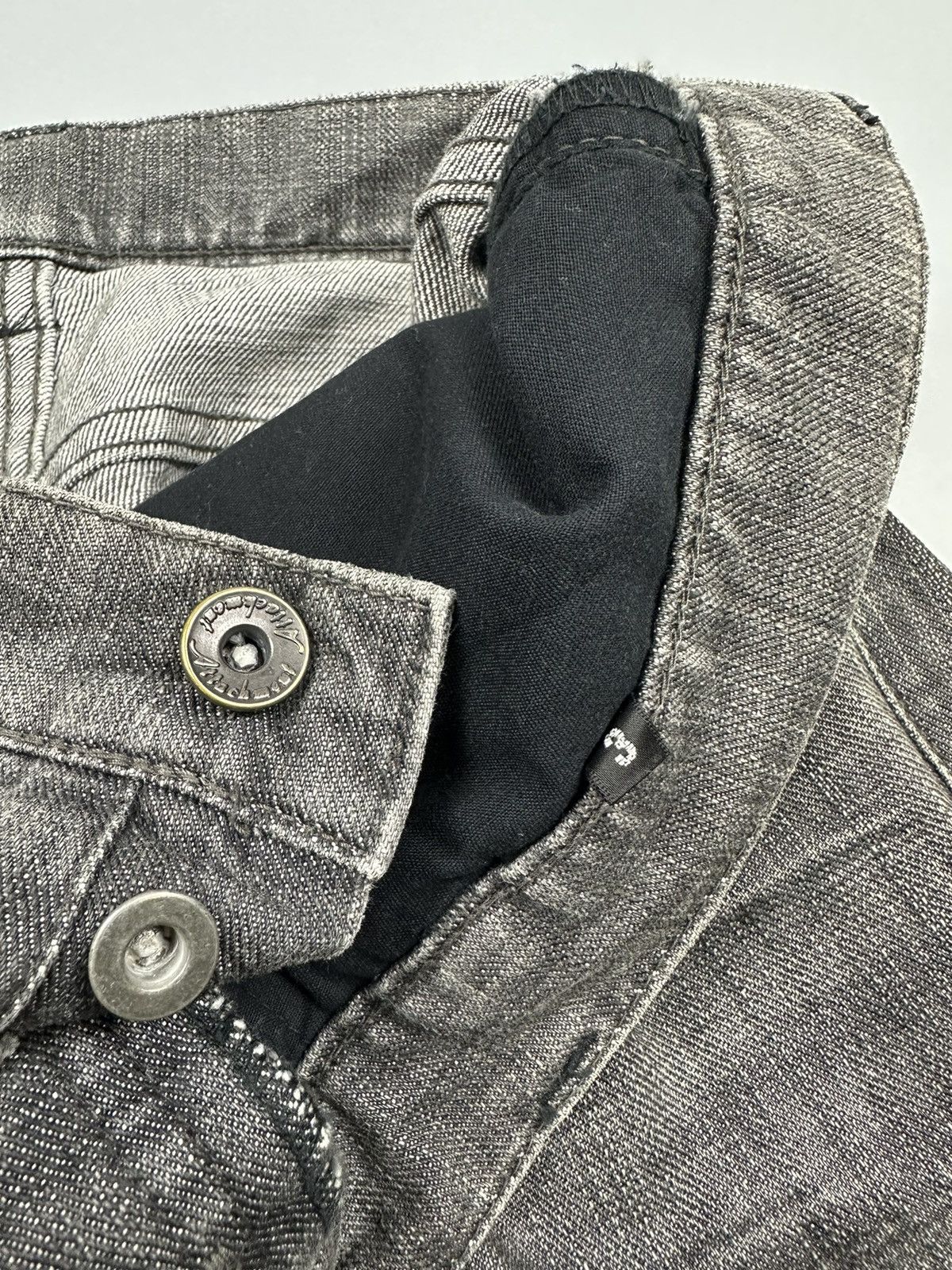 Attachment Distressed Attachment Grey Denim Size US 33 - 13 Thumbnail