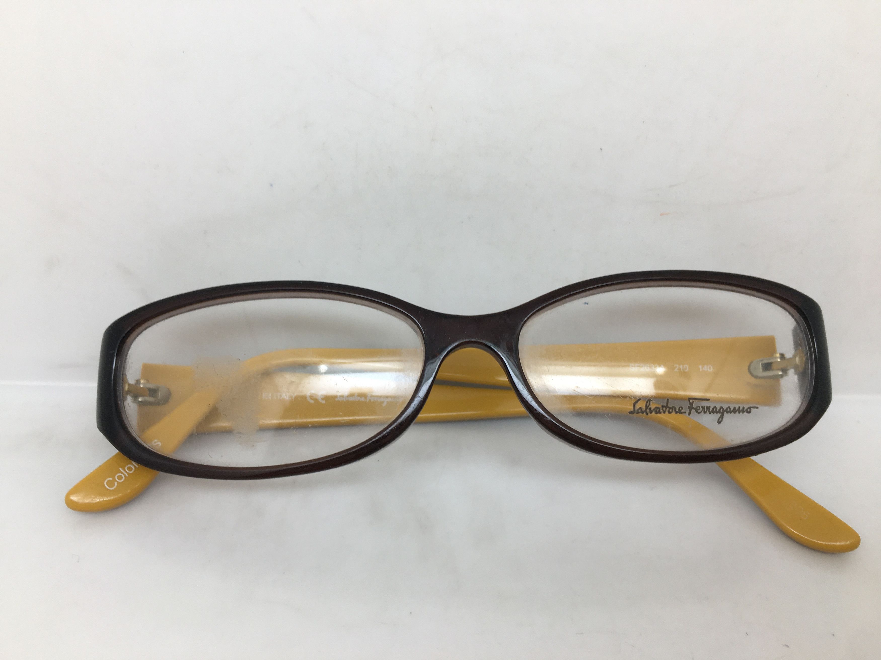 Salvatore Ferragamo Salvatore Ferragamo SF2633A Rx Eyeglasses Frame Italy Size ONE SIZE - 8 Thumbnail