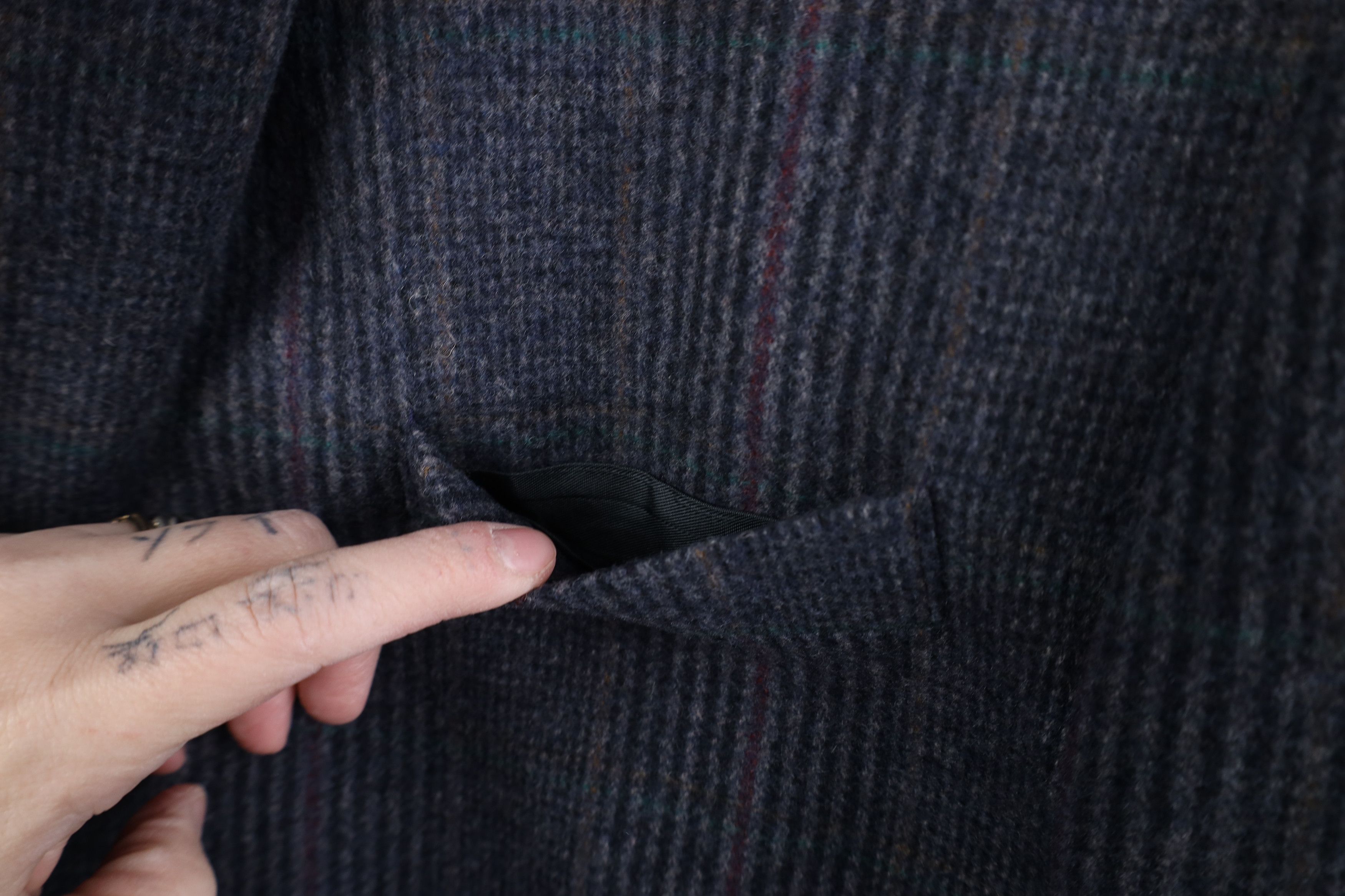 Vintage Vintage 90s Streetwear Suit Coat Blazer Jacket Plaid USA Size US XXL / EU 58 / 5 - 5 Thumbnail