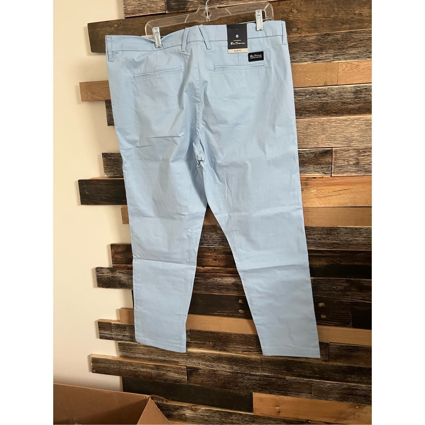 Ben Sherman Ben Sherman NWT Slim Fit Mens blue Chino Casual Pants 38x32 Size US 38 / EU 54 - 4 Thumbnail