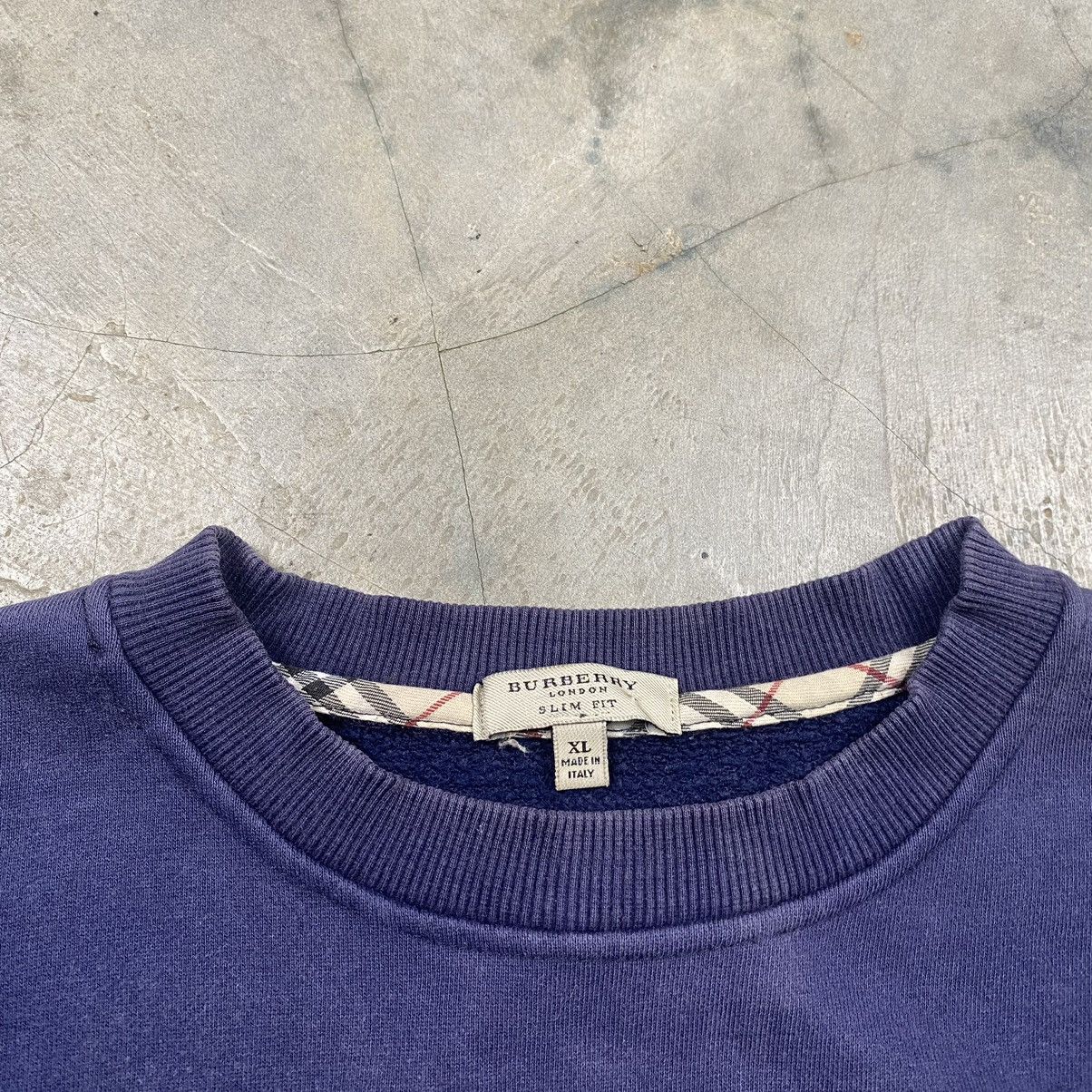 Designer × Vintage Vintage Burberry Prorsom Big Logo Boxy Crewneck Size US XL / EU 56 / 4 - 6 Thumbnail