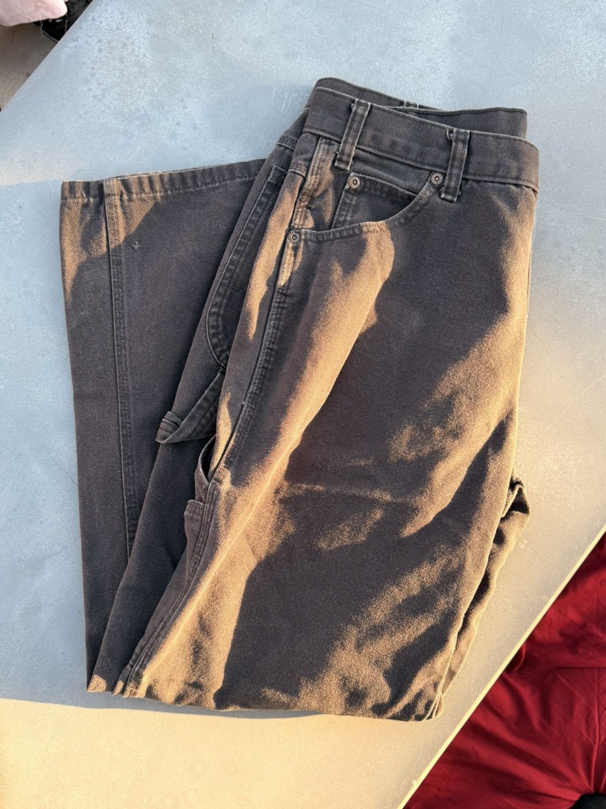 Dickies Dickies Work Pants – Black – Size 34–37 – Durable Canvas | Size US 35 - 2 Thumbnail