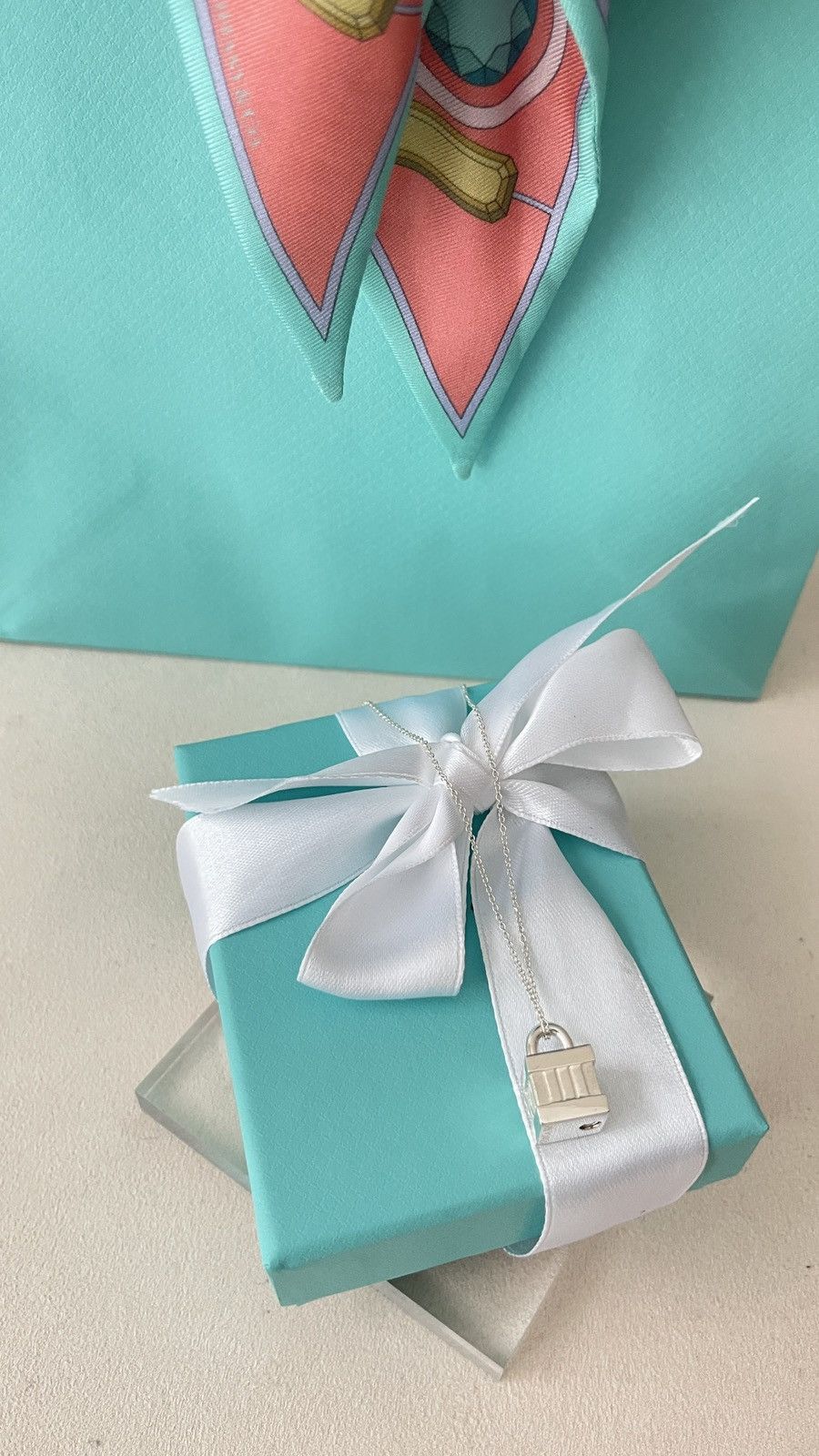 Tiffany & Co. Tiffany & Co. Atlas Cube Pendant Silver 16” $400 NEW Size ONE SIZE - 3 Thumbnail