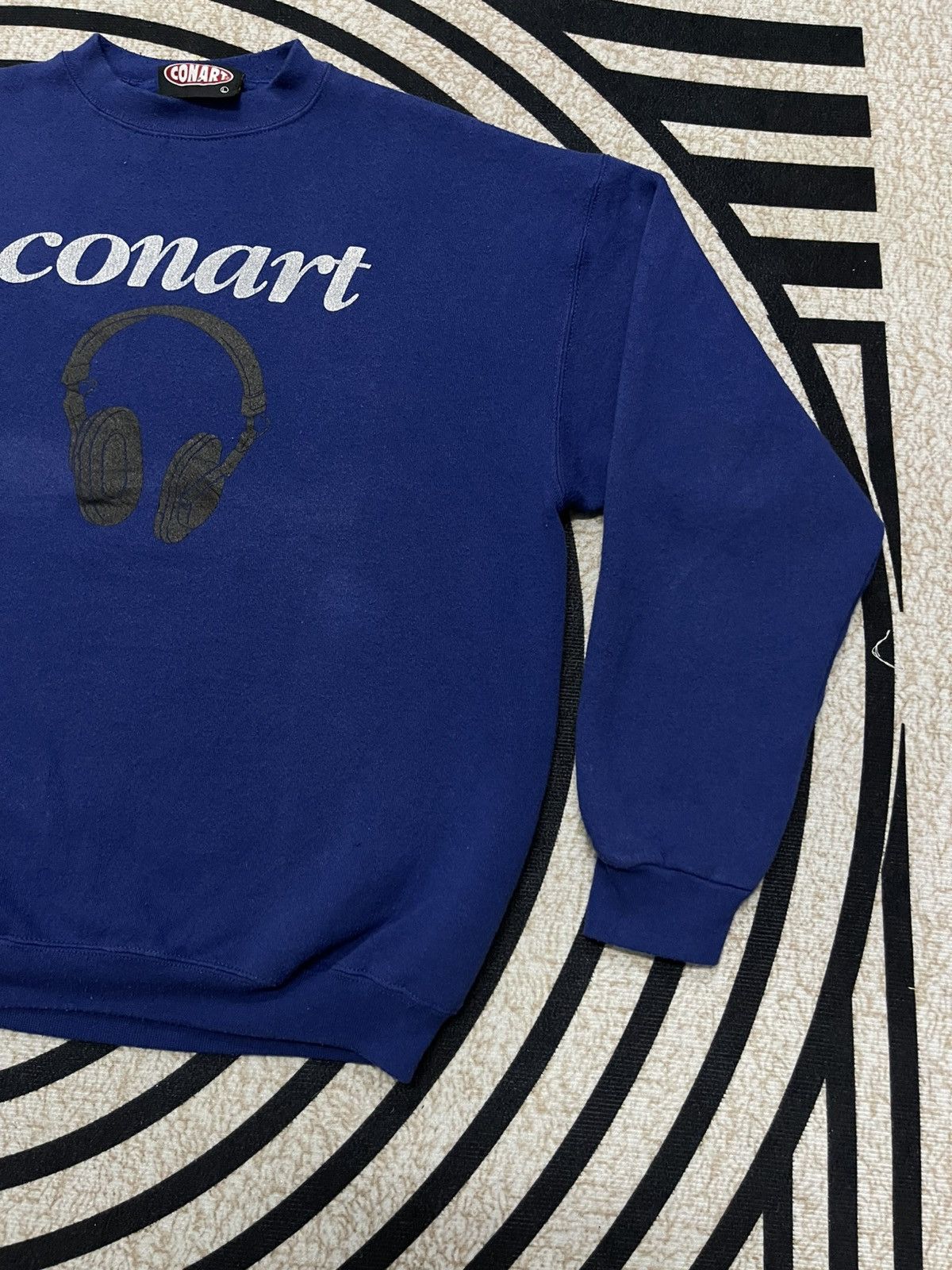 Japanese Brand 90s CONART SKATEBOARDS HIP HOP DJ HEADPHONES CREWNECK Size US L / EU 52-54 / 3 - 3 Thumbnail