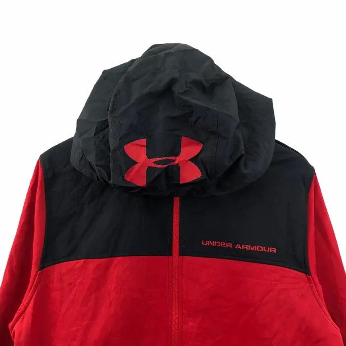 Under Armour Vtg UNDER ARMOUR RUGBY Football Soccer Hoodie Jacket Zipper Size US M / EU 48-50 / 2 - 2 Thumbnail