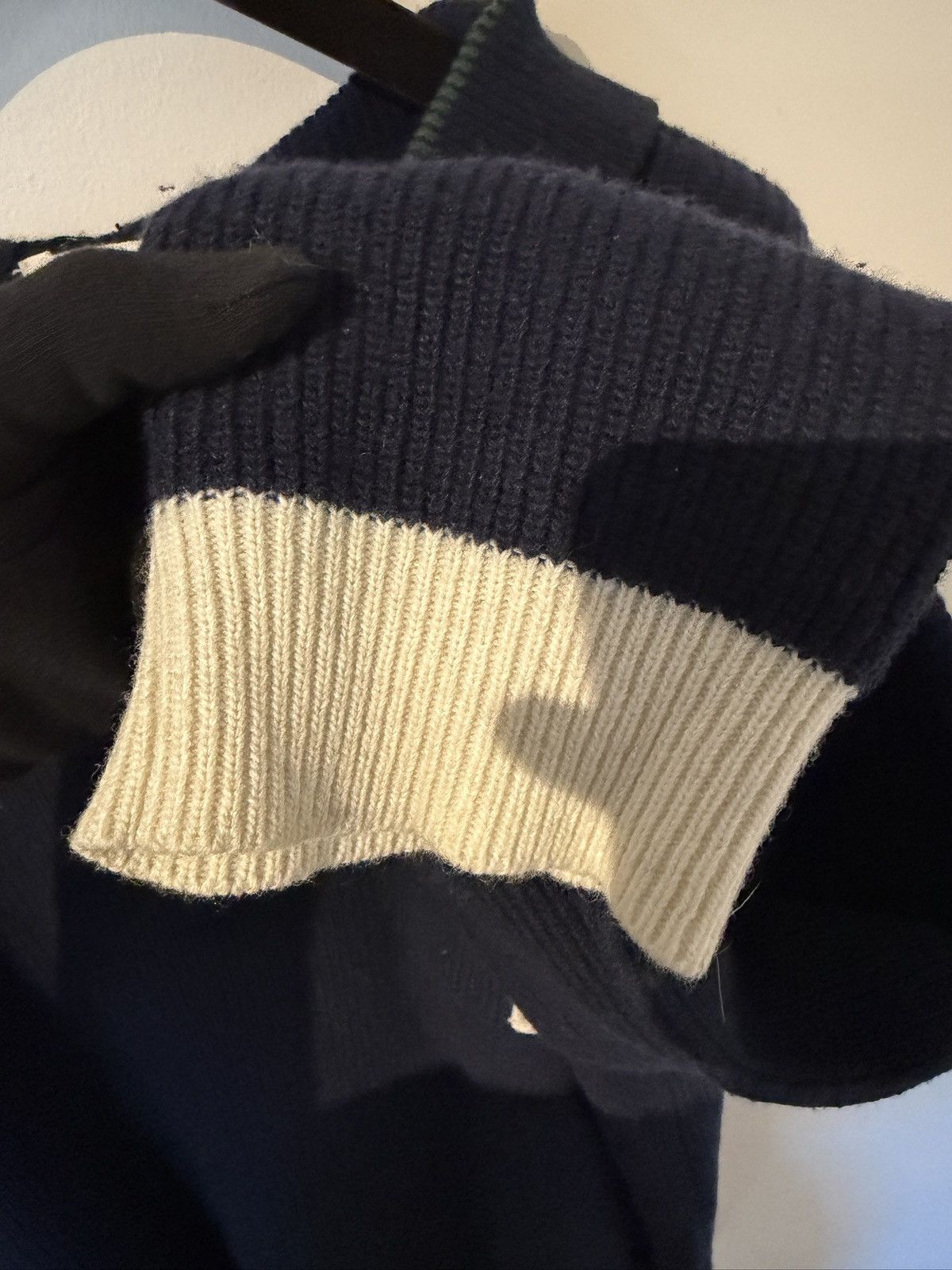 Marni Marni Asymmetric Collar Knit Sweater Size US XL / EU 56 / 4 - 6 Thumbnail