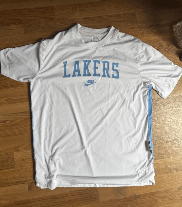 Nike Nike NBA LA Lakers PRGM HWC Classics Dri-Fit Loose Fit Shirt Size US M / EU 48-50 / 2 - 2 Thumbnail