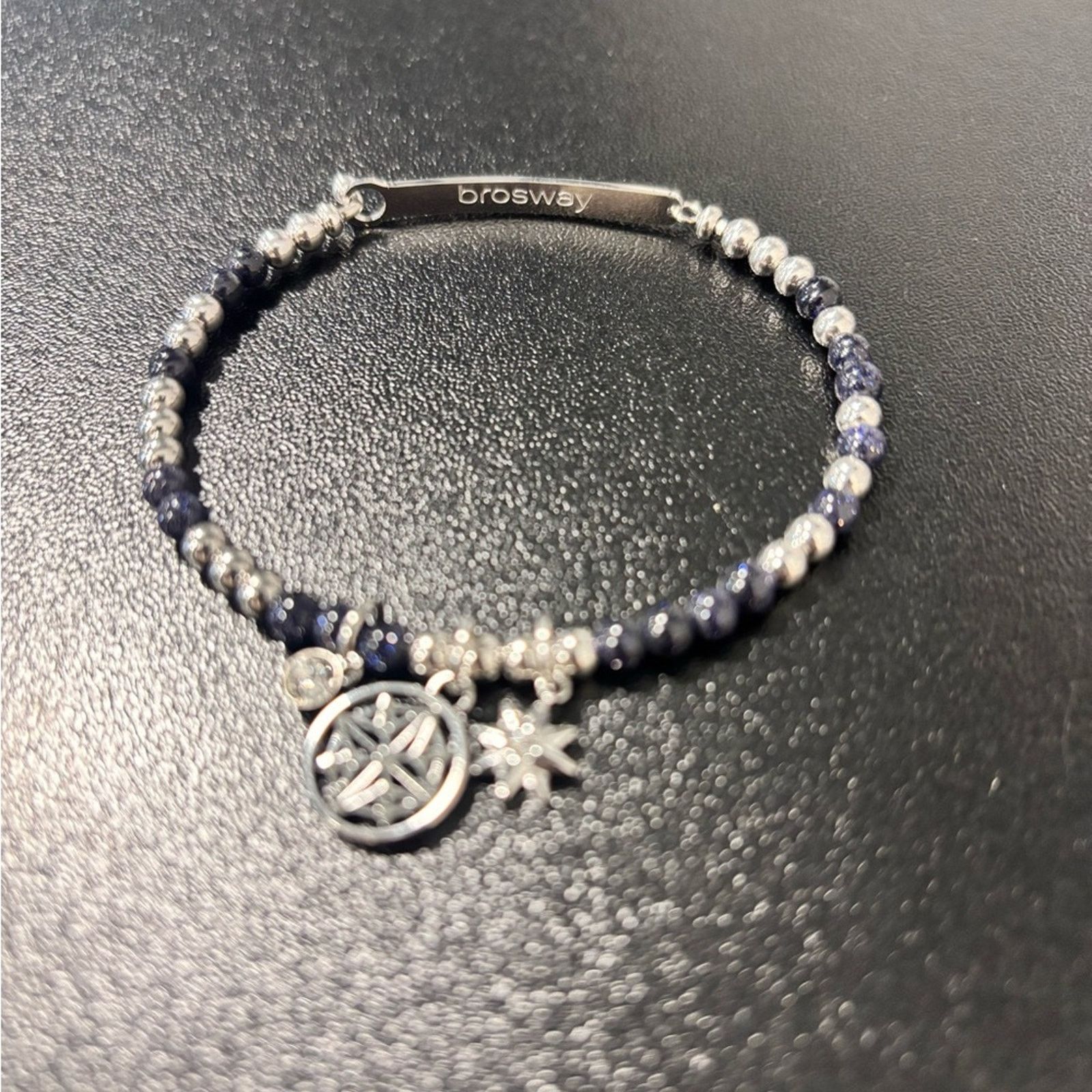 Other Brosway Italia Chakra Compass Bracelet Goldstone & Silver Size ONE SIZE - 3 Thumbnail