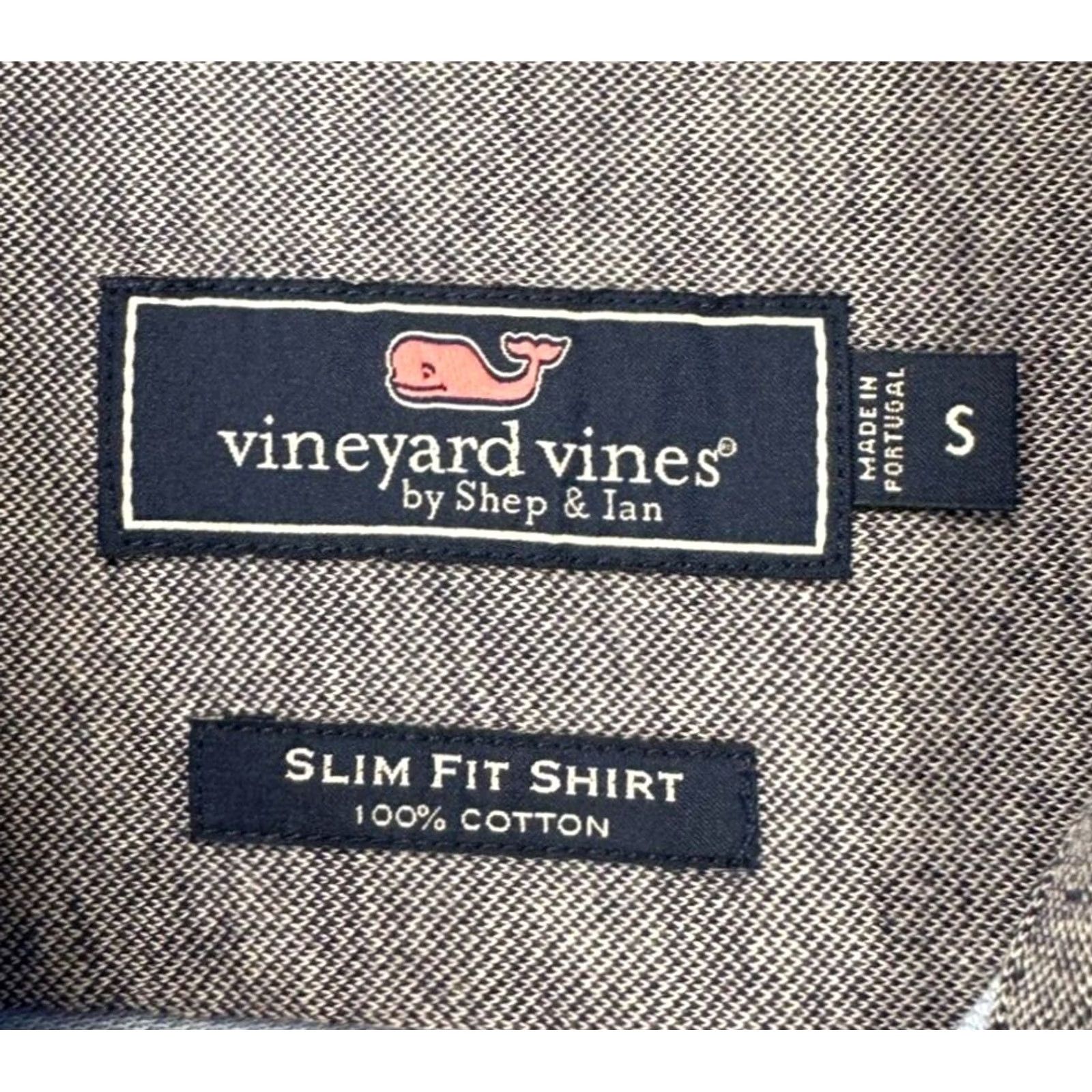 Vineyard Vines Vineyard Vines Shirt Adult Small Light Blue Slim Fit Button Up Long Sleeve Mens Size US S / EU 44-46 / 1 - 5 Thumbnail