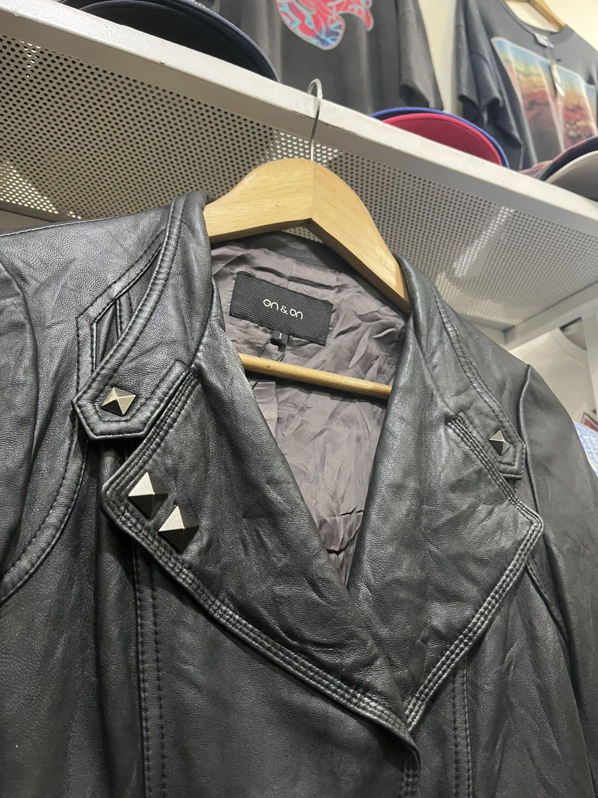 Genuine Leather AN&ON LEATHER JACKET Size S / US 4 / IT 40 - 2 Thumbnail