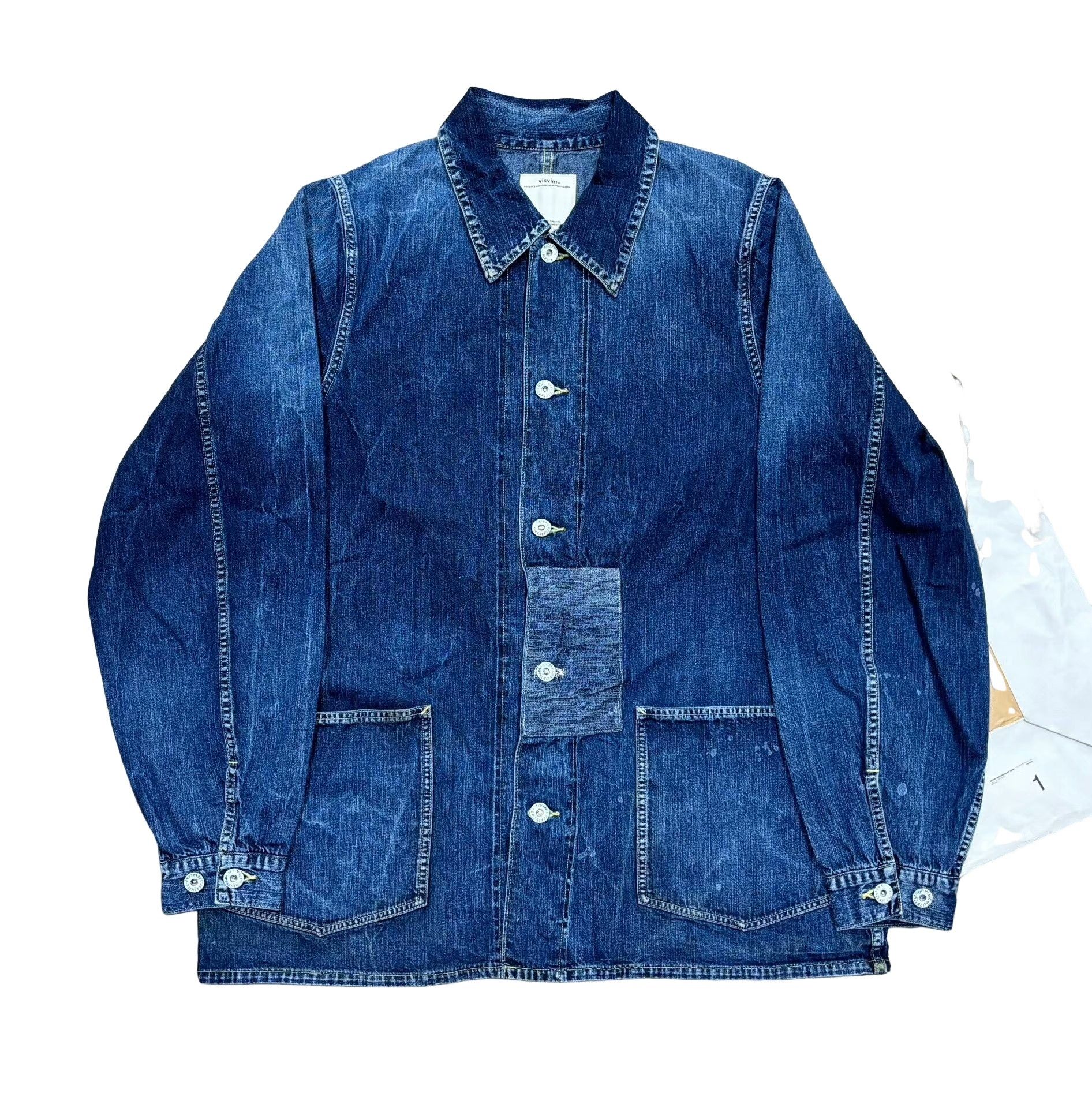 Visvim Visvim Dry Denim Section Gang Coverall Size 1 Size US S / EU 44-46 / 1 - 1 Thumbnail