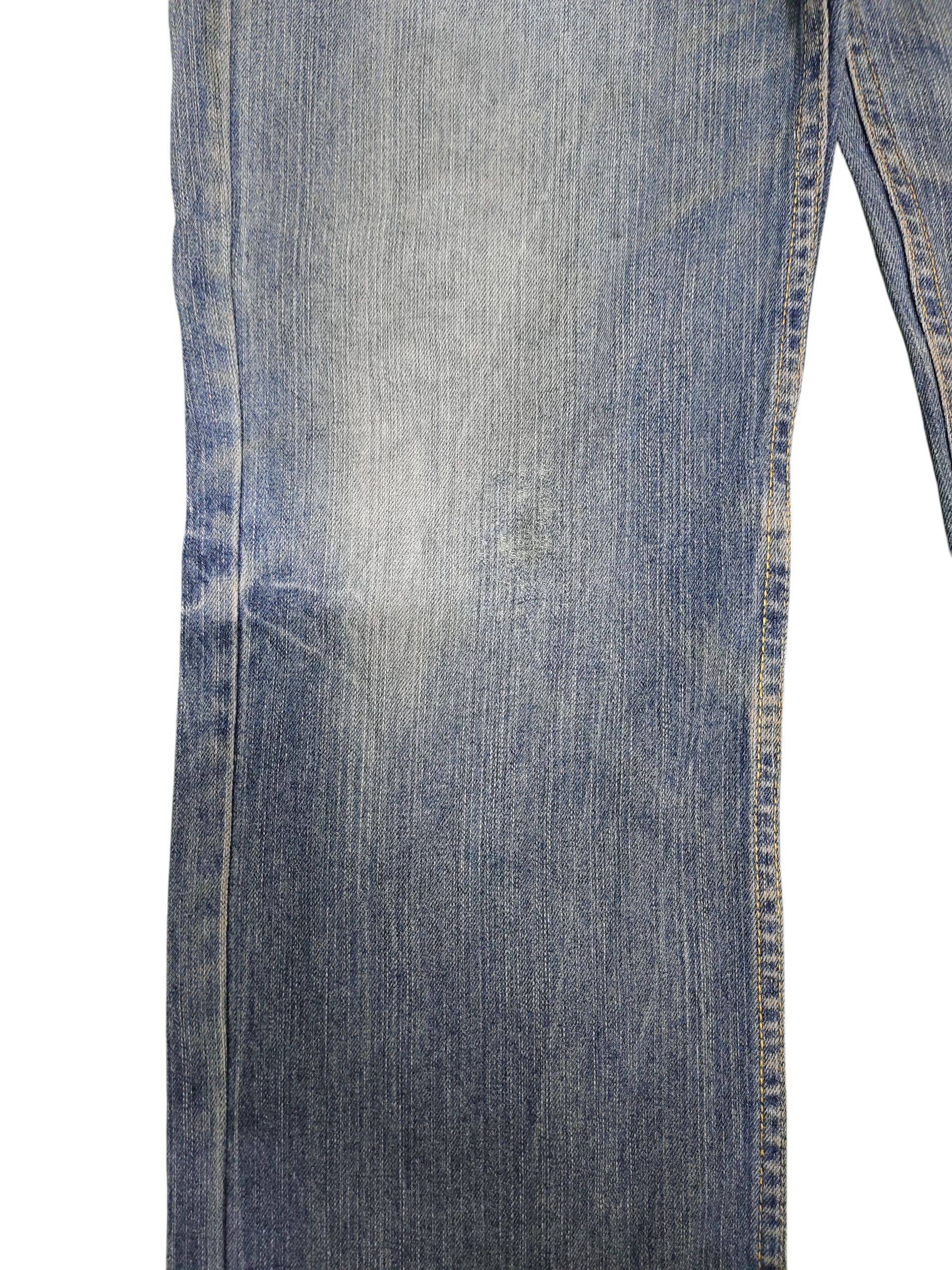 Comme des Garcons × Undercover Japanese Brand Zipper Pocket Clawmark Distress Denim Jeans Size US 34 / EU 50 - 4 Thumbnail
