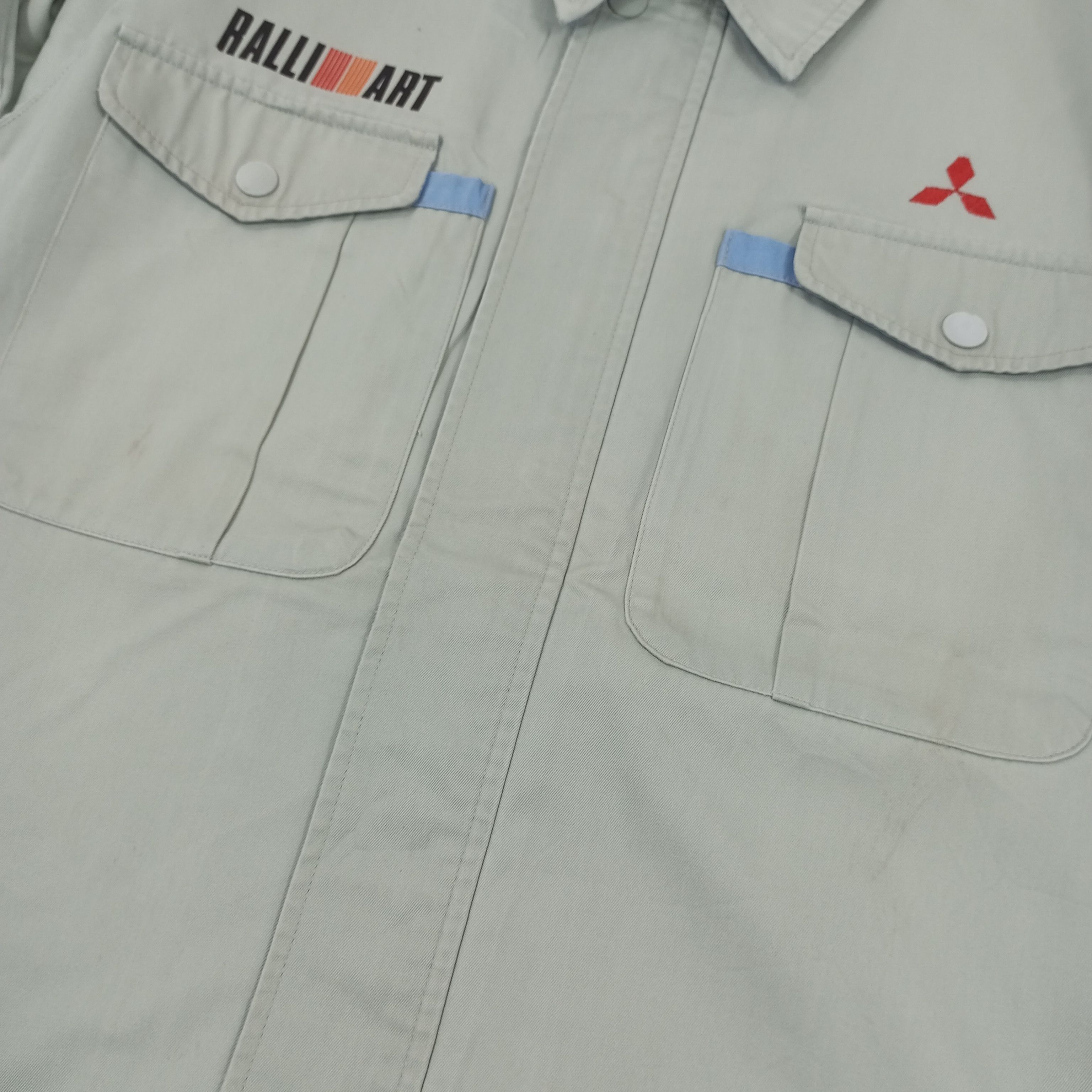 Japanese Brand × Vintage Mitsubishi Ralli Art Japanese Motorsports Custom Art Jacket Size US XL / EU 56 / 4 - 8 Thumbnail