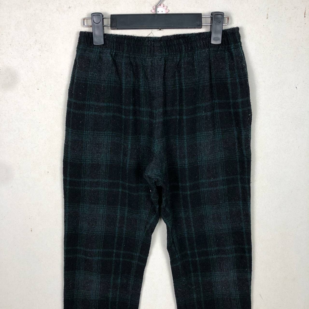 White Mountaineering White Mountaineering Wool Check Tartan Trousers Pants Size US 30 / EU 46 - 3 Thumbnail