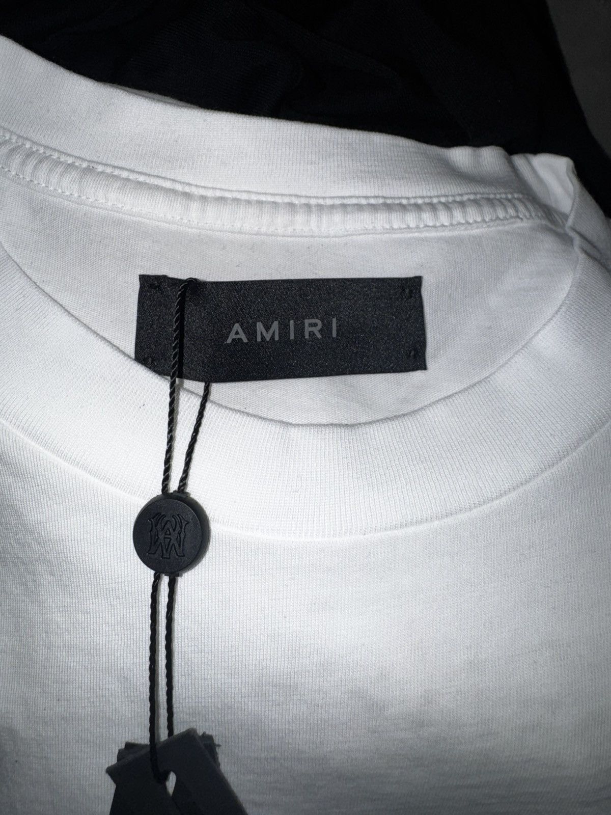 Amiri Amiri white champagne t shirt Size US XL / EU 56 / 4 - 4 Thumbnail