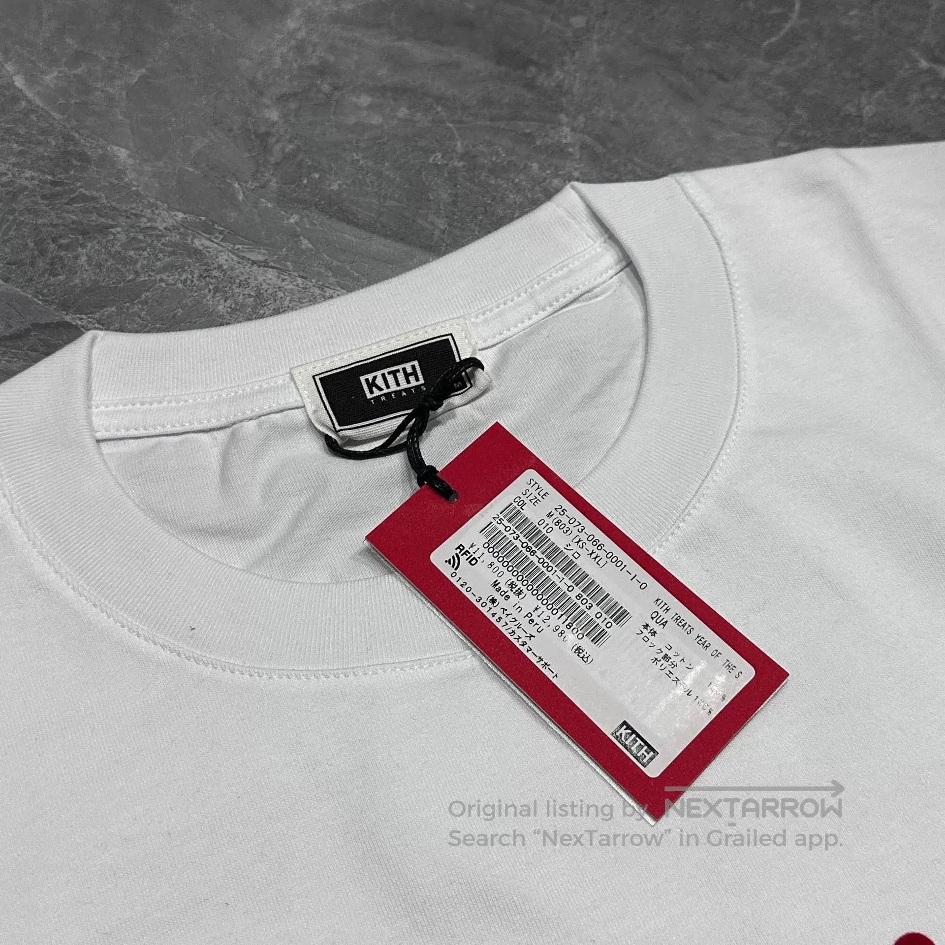 Kith Kith Year of the Snake White Tee. Size US M / EU 48-50 / 2 - 3 Thumbnail