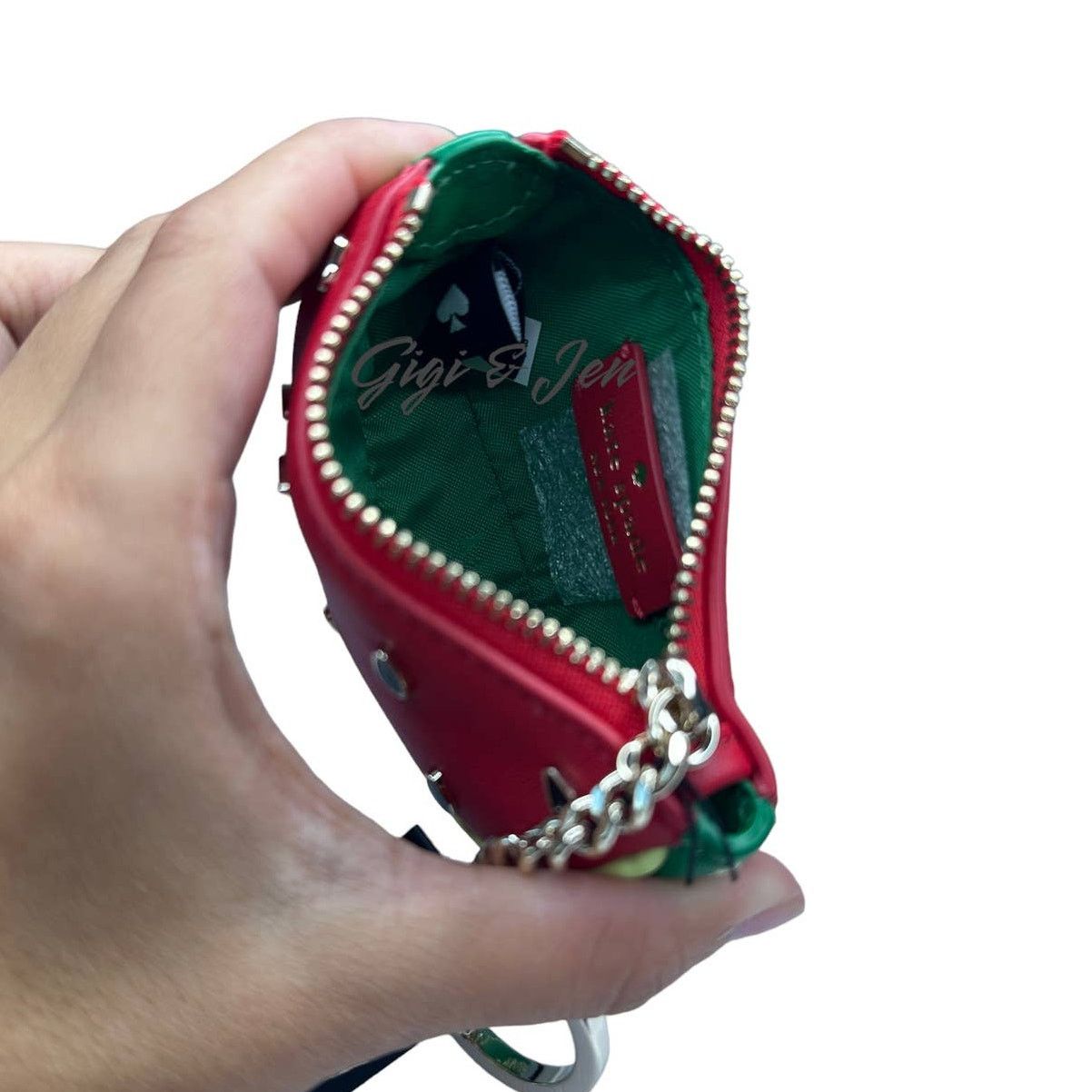 Kate Spade Kate Spade Watermelon Coin Purse Keychain FOB Bag Charm Size ONE SIZE - 6 Thumbnail