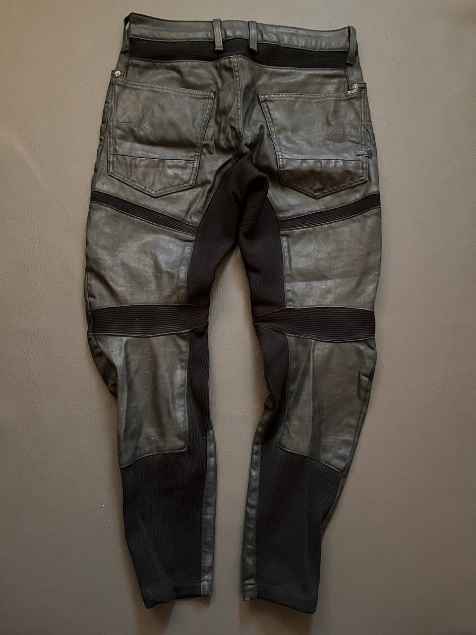 G-Star Mens G Star Raw Motac 3D Slim Moto Pants Black Wax | Grailed