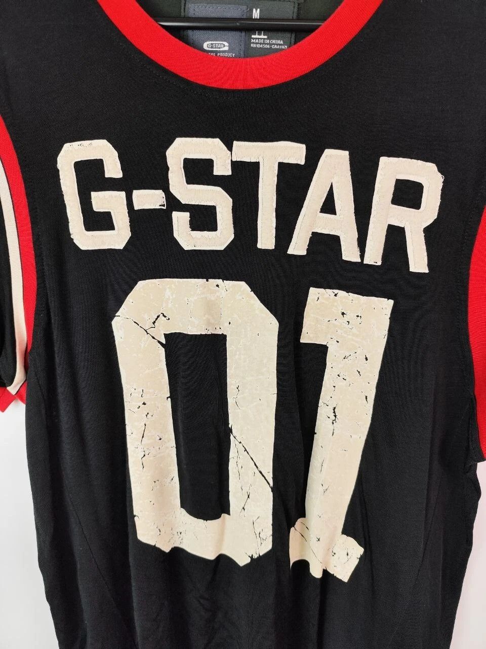 G-Star Vintage Mens G Star Raw Embroidered T Shirt Tee Print Size M Size US M / EU 48-50 / 2 - 4 Thumbnail