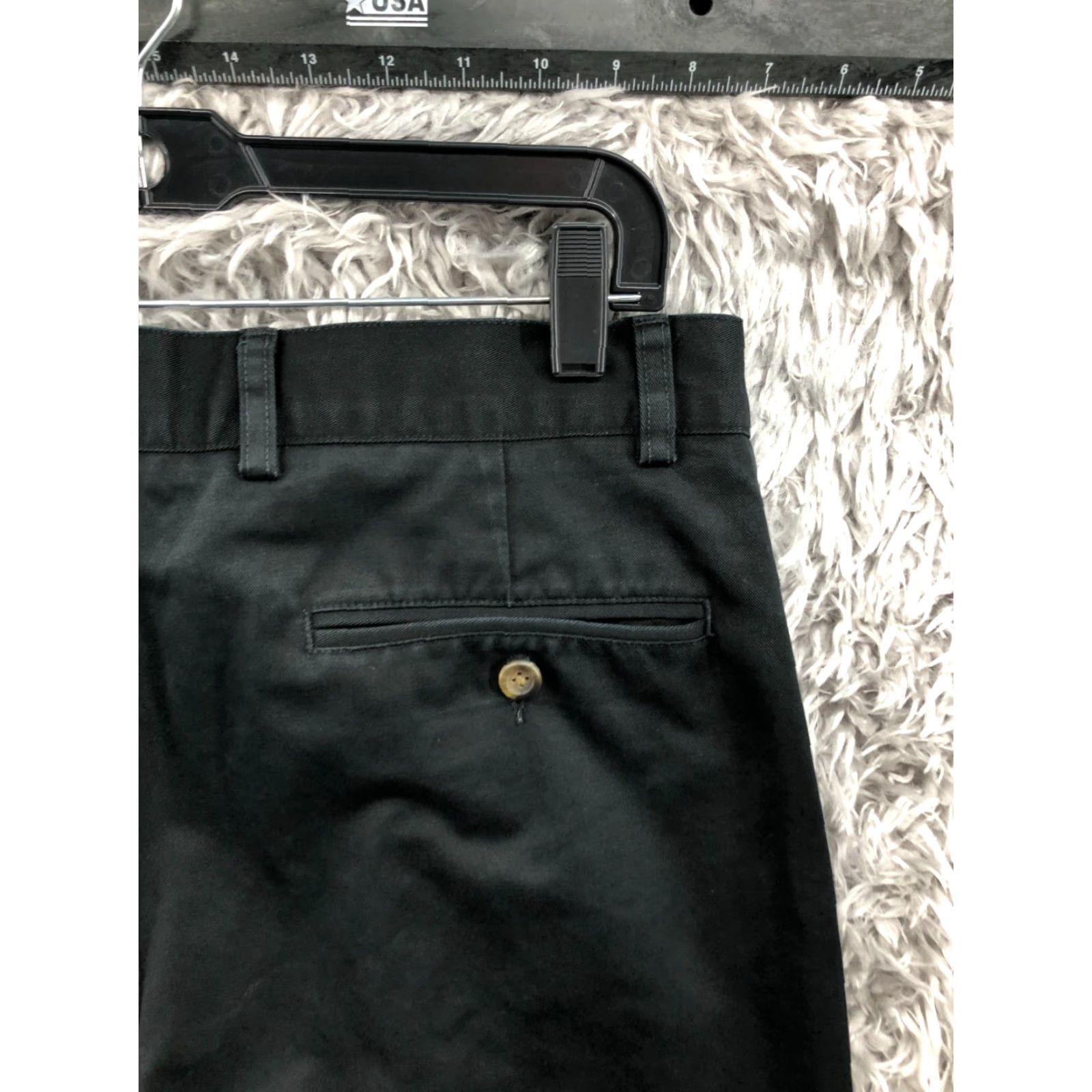 Dockers Nordstrom Chino Pants 35x33 Pleated Black Casual Mens Size US 35 - 6 Thumbnail