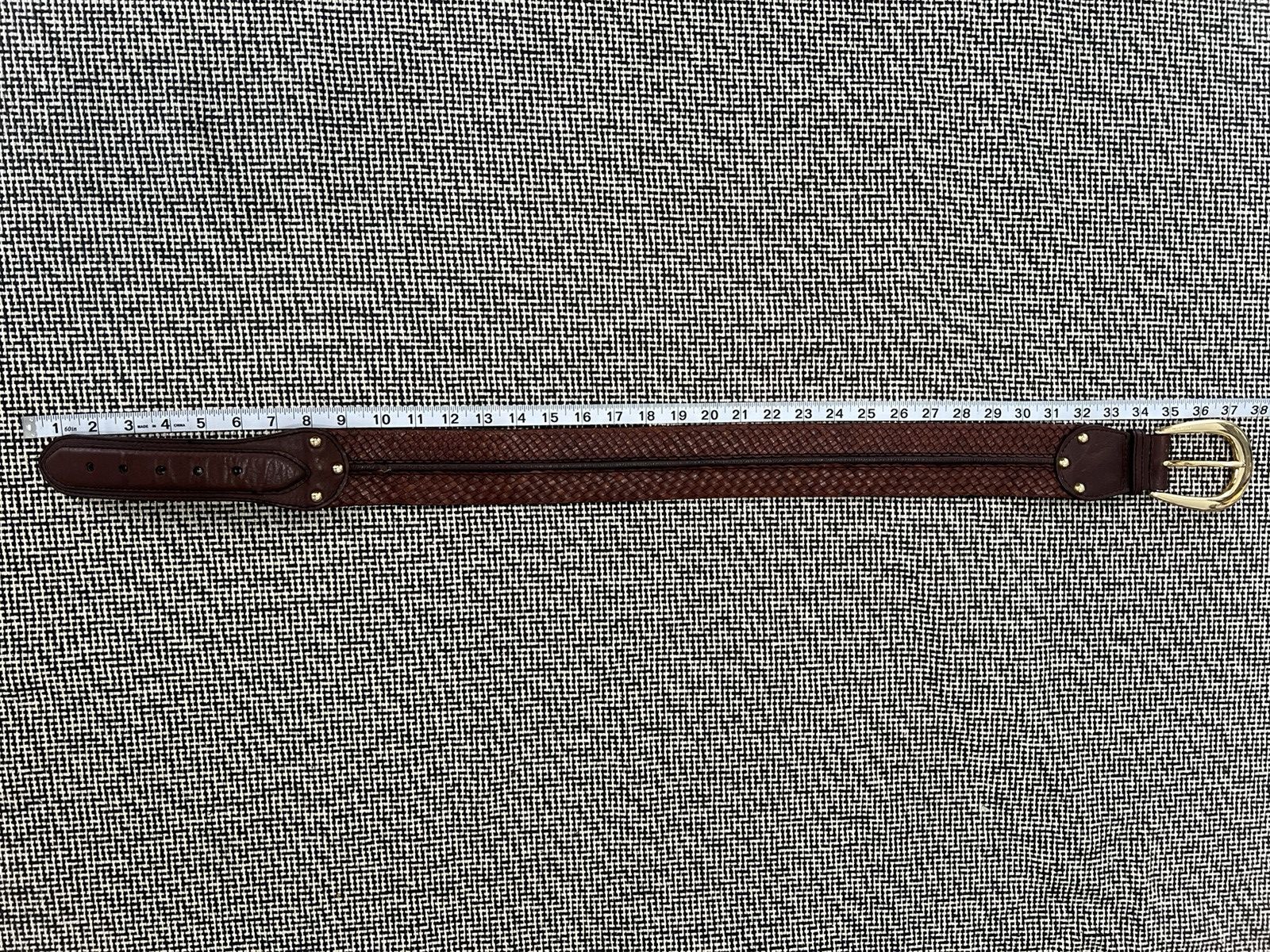 Michael Kors Vintage Michael Kors Braided Leather Belt Size ONE SIZE - 3 Thumbnail