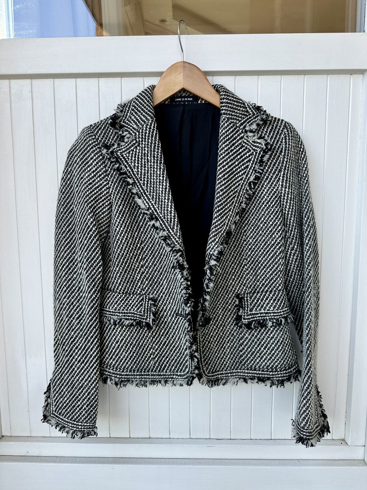 Comme Ca Ism 🇯🇵Vintage Comme Ca Du Mode Blazer Made jn Japan Size M / US 6-8 / IT 42-44 - 4 Thumbnail