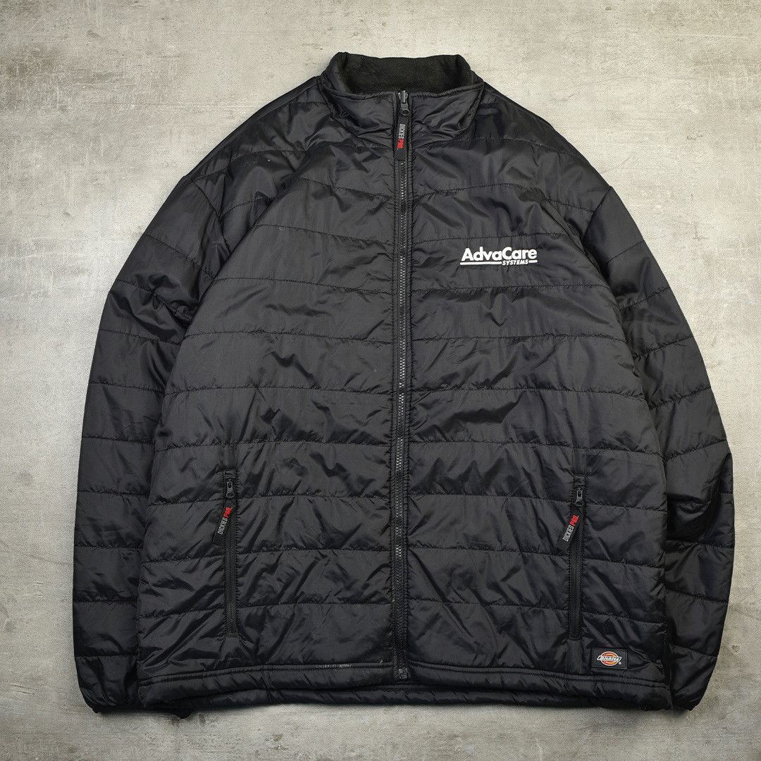 Dickies × Vintage DICKIES VINTAGE PUFFER QUILTED JACKET BLACK Size US XL / EU 56 / 4 - 1 Thumbnail
