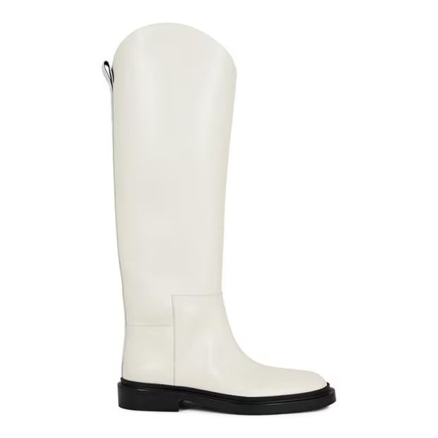 Jil Sander o1g2r1mq1024 Heel Ankle Boots in Natural Size US 9 / IT 39 - 1 Thumbnail