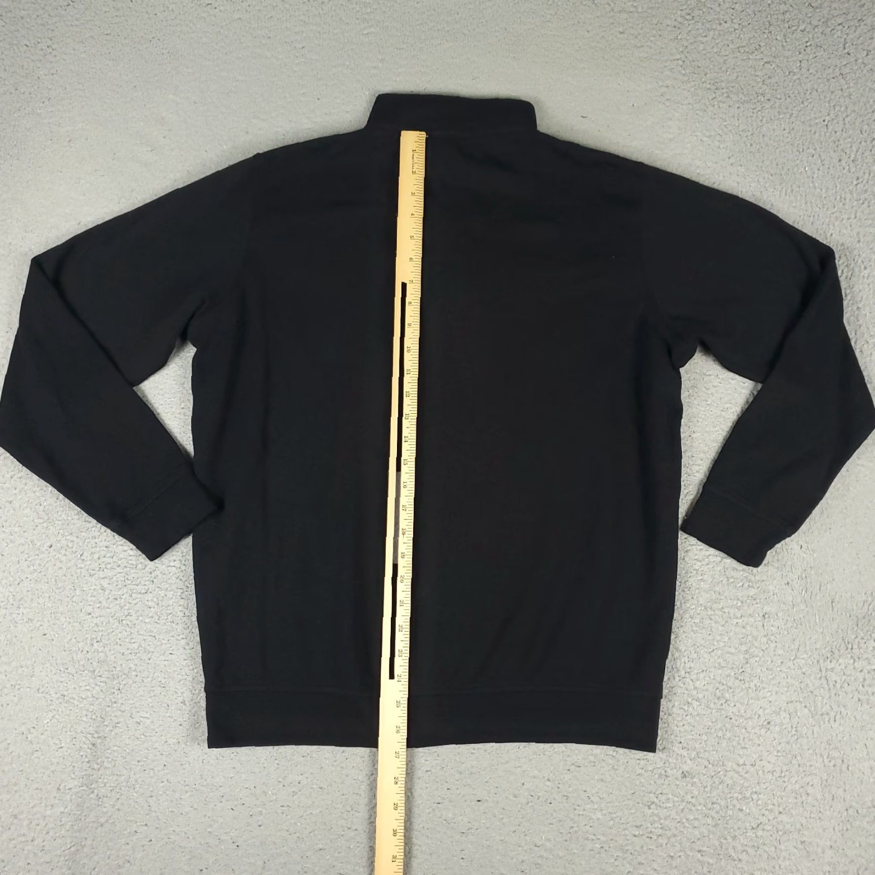 Peter Millar VINTAGE Peter Millar Sweater Pullover Men's Size Large 1/4 Zip Black Knit Casual Formal Golf Size US L / EU 52-54 / 3 - 5 Thumbnail