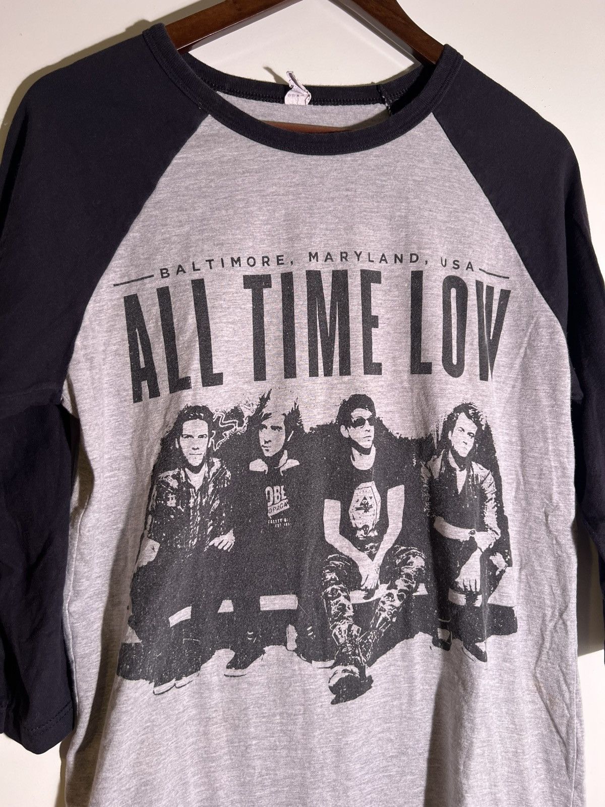 Band Tees Late Y2K 2000’s VTG Vintage All Time Low Rock Retro T Shirt Size US M / EU 48-50 / 2 - 3 Thumbnail