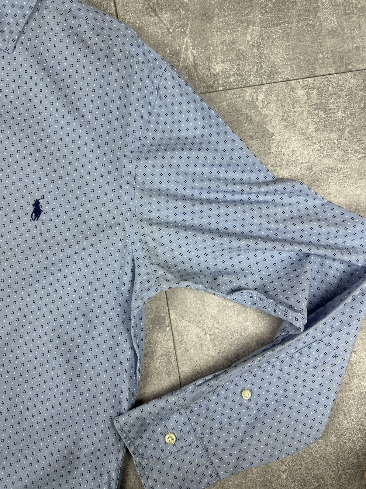 Polo Ralph Lauren Polo Rlaph Lauren Mens Blue Shirt Button Up Size US M / EU 48-50 / 2 - 11 Thumbnail