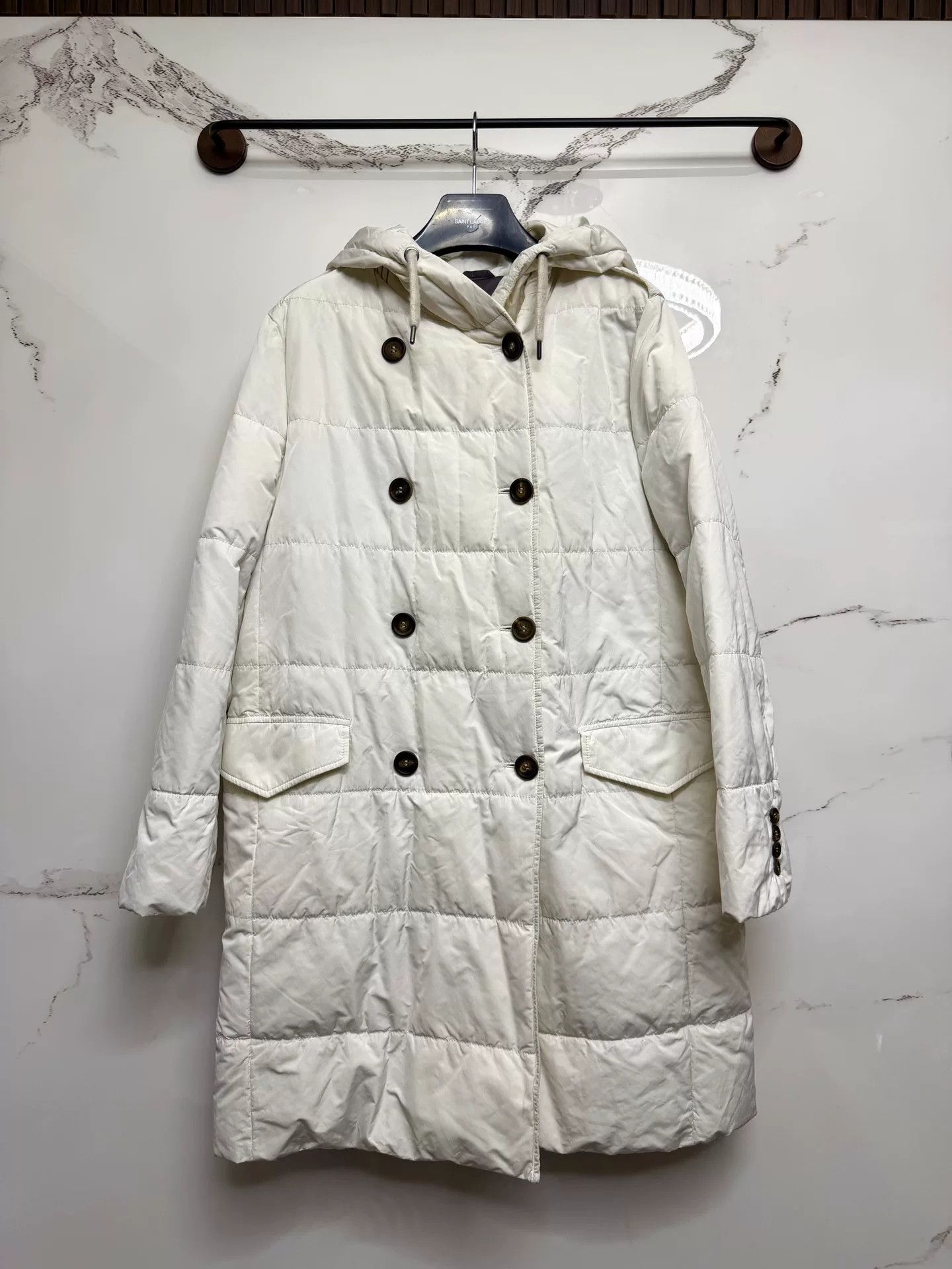 Brunello Cucinelli Brunello Cucinelli Hooded Down Jacket Size M / US 6-8 / IT 42-44 - 1 Thumbnail