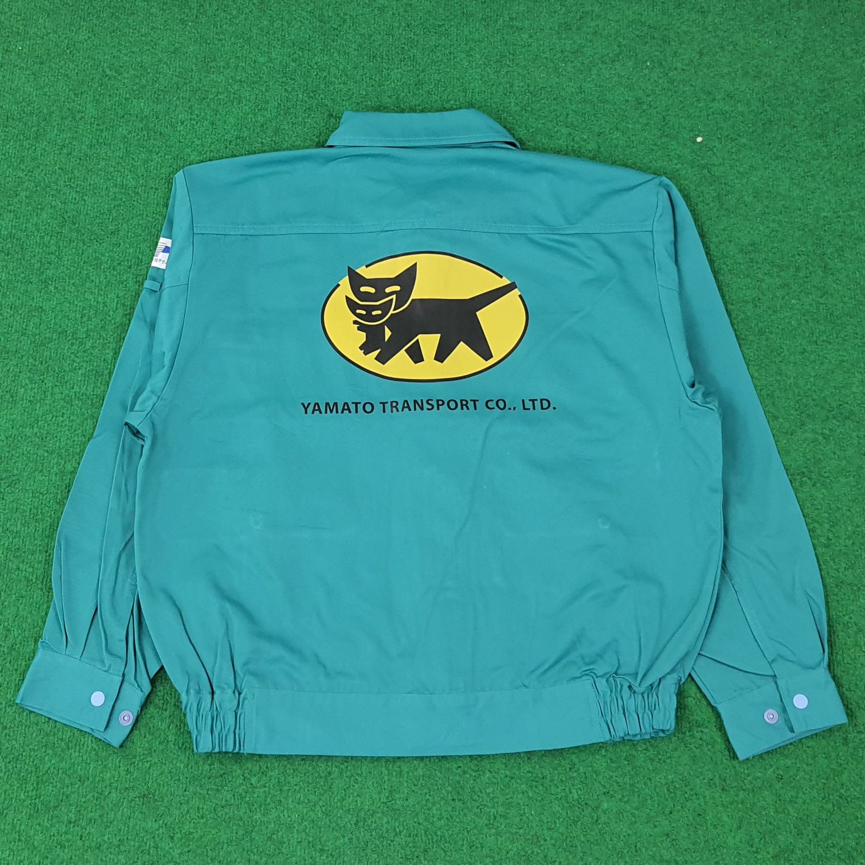 Japanese Brand Vintage Yamato Transports Japan Brand Logo Jacket C243N27 Size US L / EU 52-54 / 3 - 1 Thumbnail