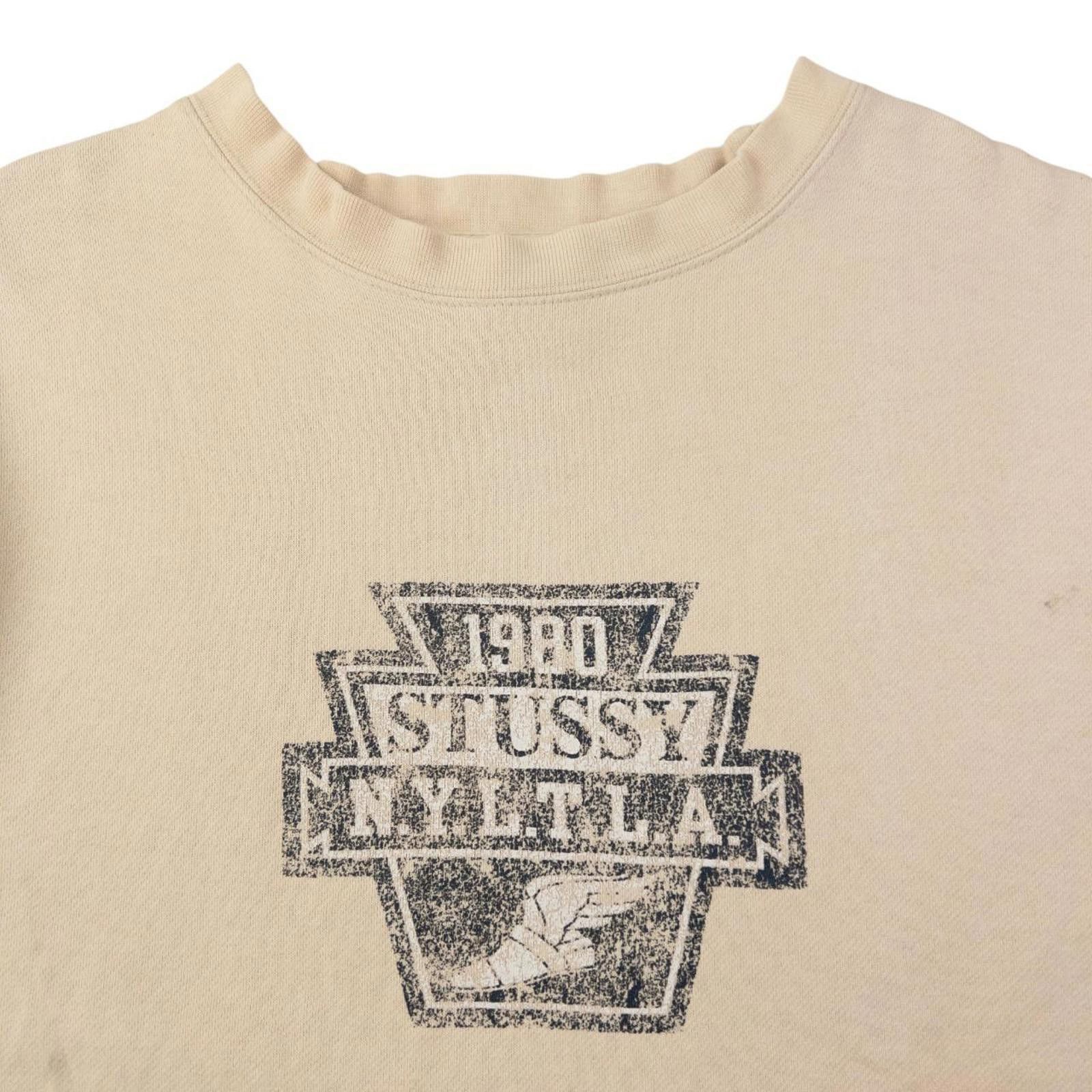Stussy Vintage Stussy NYTLA Graphic Sweatshirt Size M Size US M / EU 48-50 / 2 - 3 Thumbnail