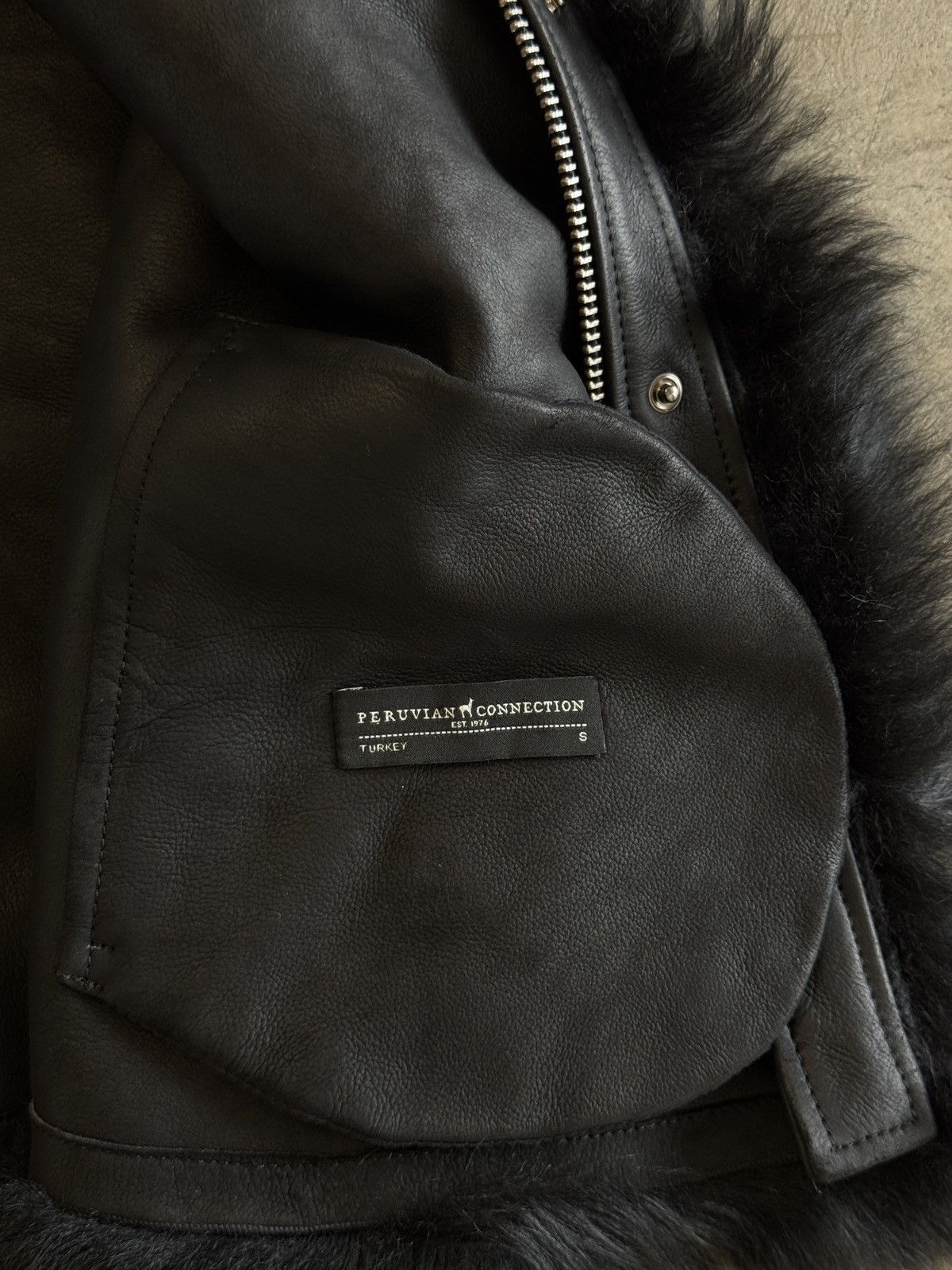 Other PERUVIAN CONNECTION FUR + LEATHER VEST Size S / US 4 / IT 40 - 4 Thumbnail