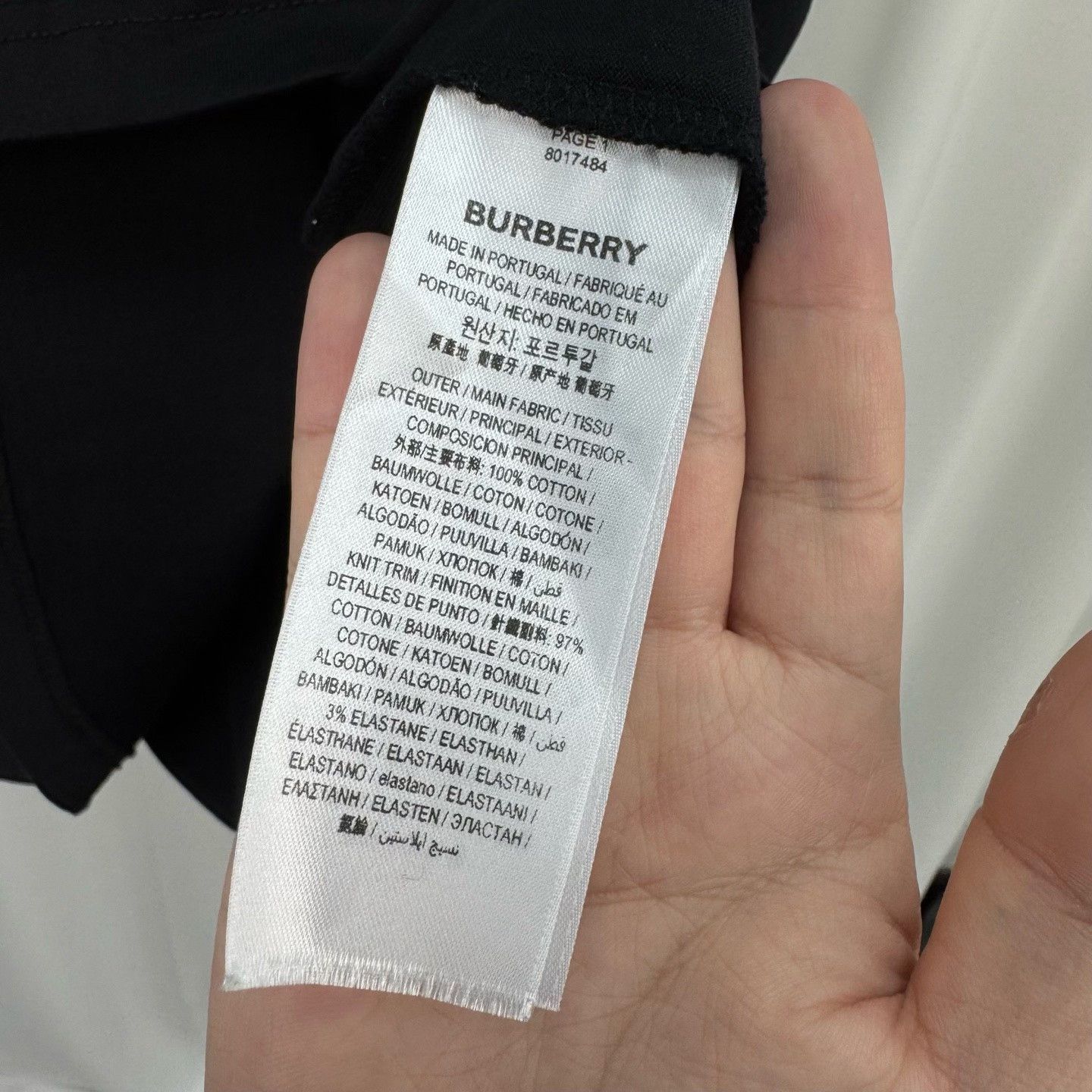 Burberry Burberry Printed Letter Short Sleeve Size US L / EU 52-54 / 3 - 6 Thumbnail