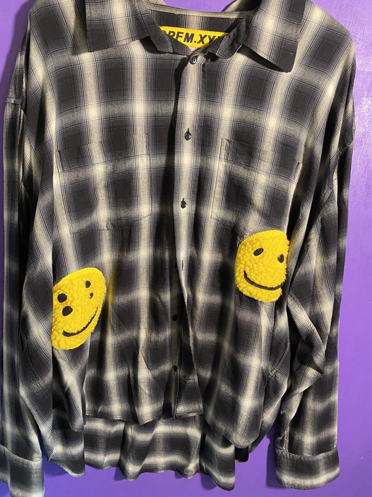 Cactus Plant Flea Market Cactus plant flea market double vision smiley flannel Size US XXL / EU 58 / 5 - 3 Thumbnail