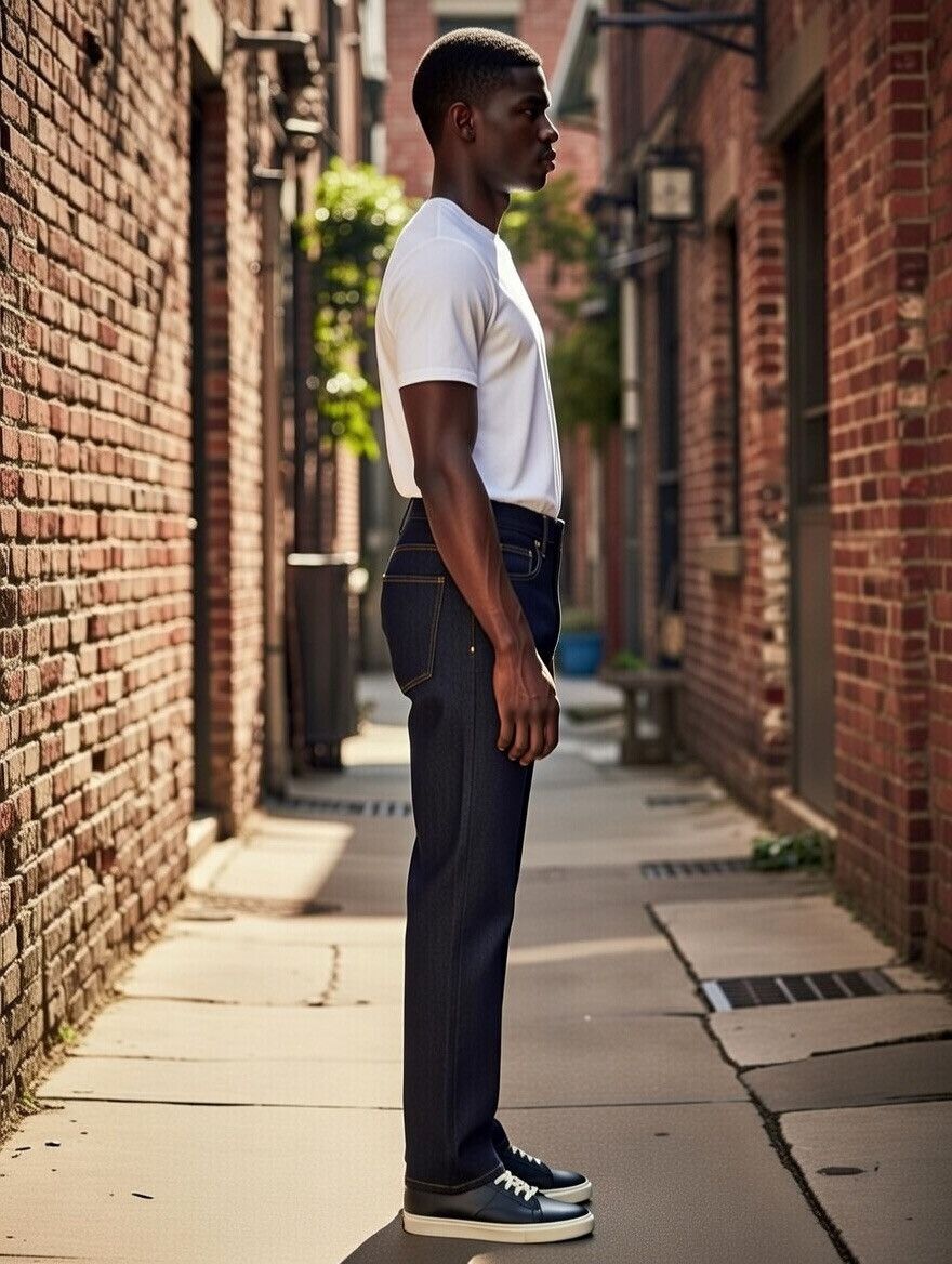 Levi's Levi's Dark Indigo Straight Jeans Size US 28 / EU 44 - 3 Thumbnail