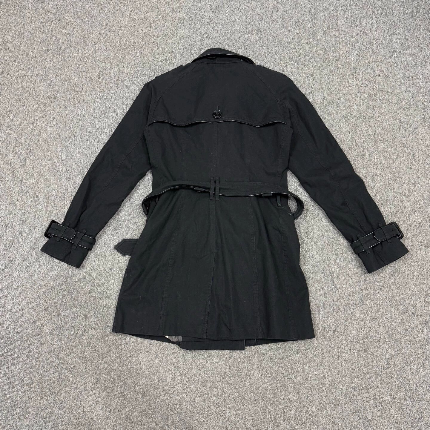 Burberry Burberry Black Check Lined Wool Coat UK8 99% New Size M / US 6-8 / IT 42-44 - 2 Thumbnail