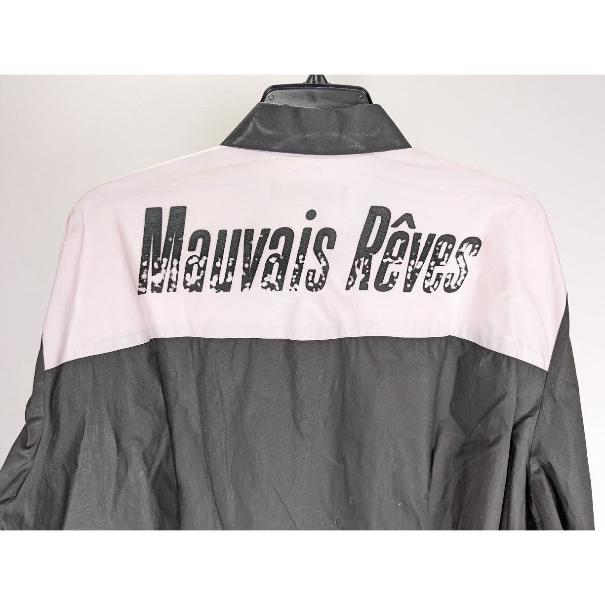 Raf Simons o1rshd1 Bicolor Americano Shirt Print On Shoulder Black/Pink Size US L / EU 52-54 / 3 - 15 Thumbnail